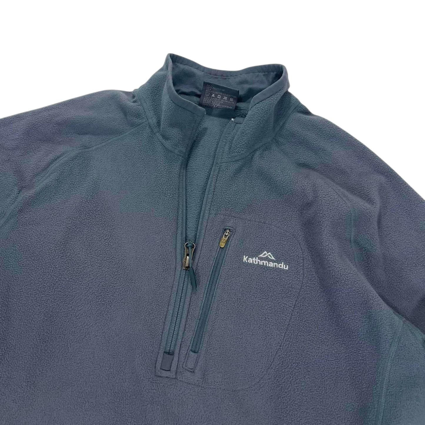 KATHMANDU GREEN QUARTER ZIP FLEECE (M)