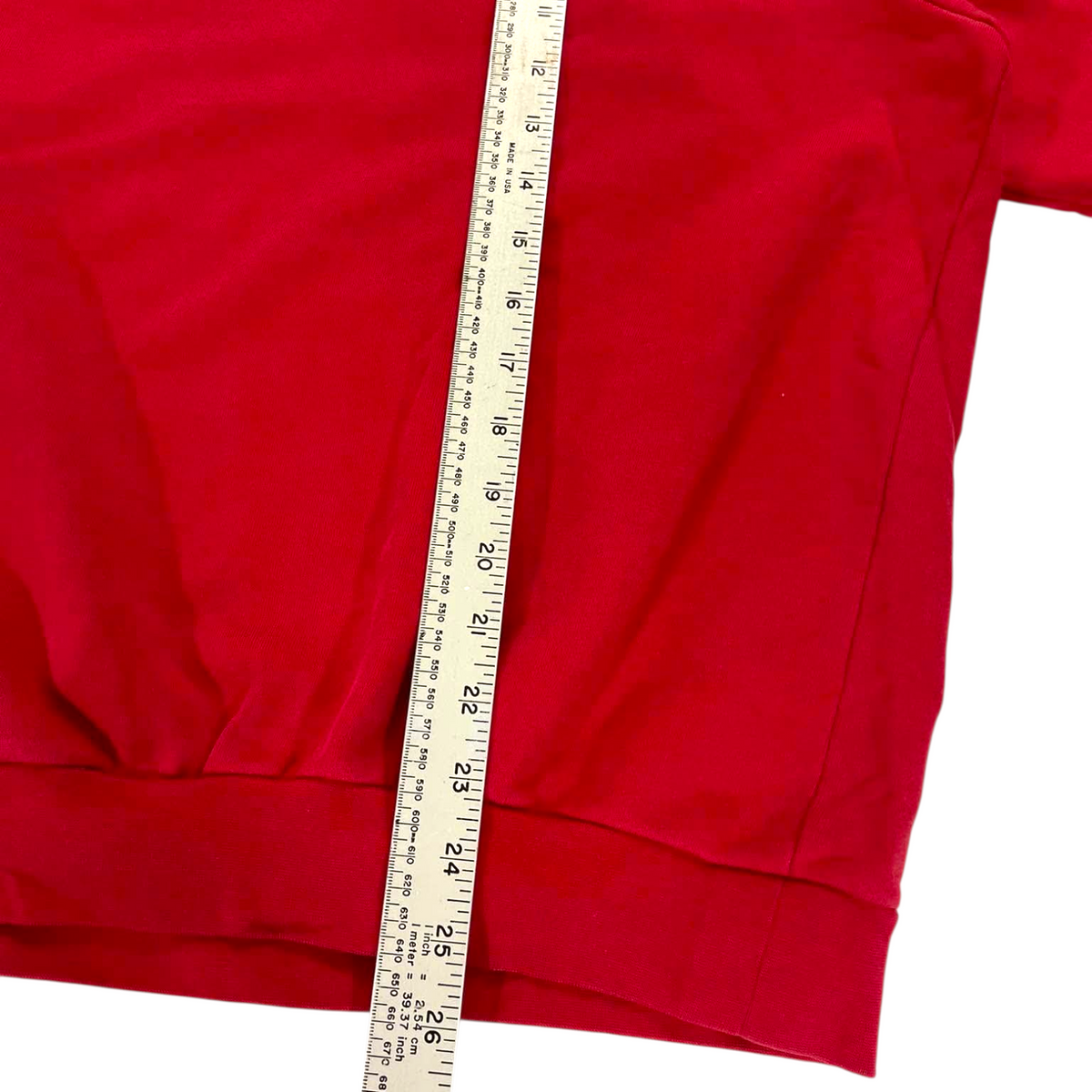 VINTAGE NIKE RED CREWNECK (M)