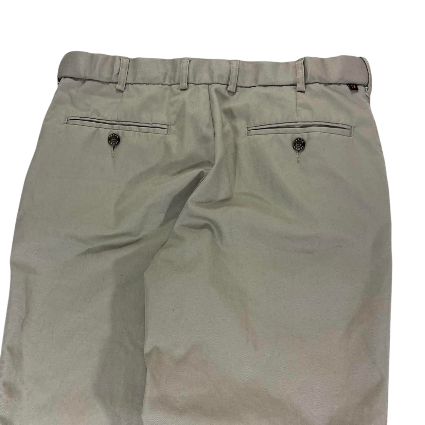 VINTAGE FARAH TAN CHINO TROUSERS (32)