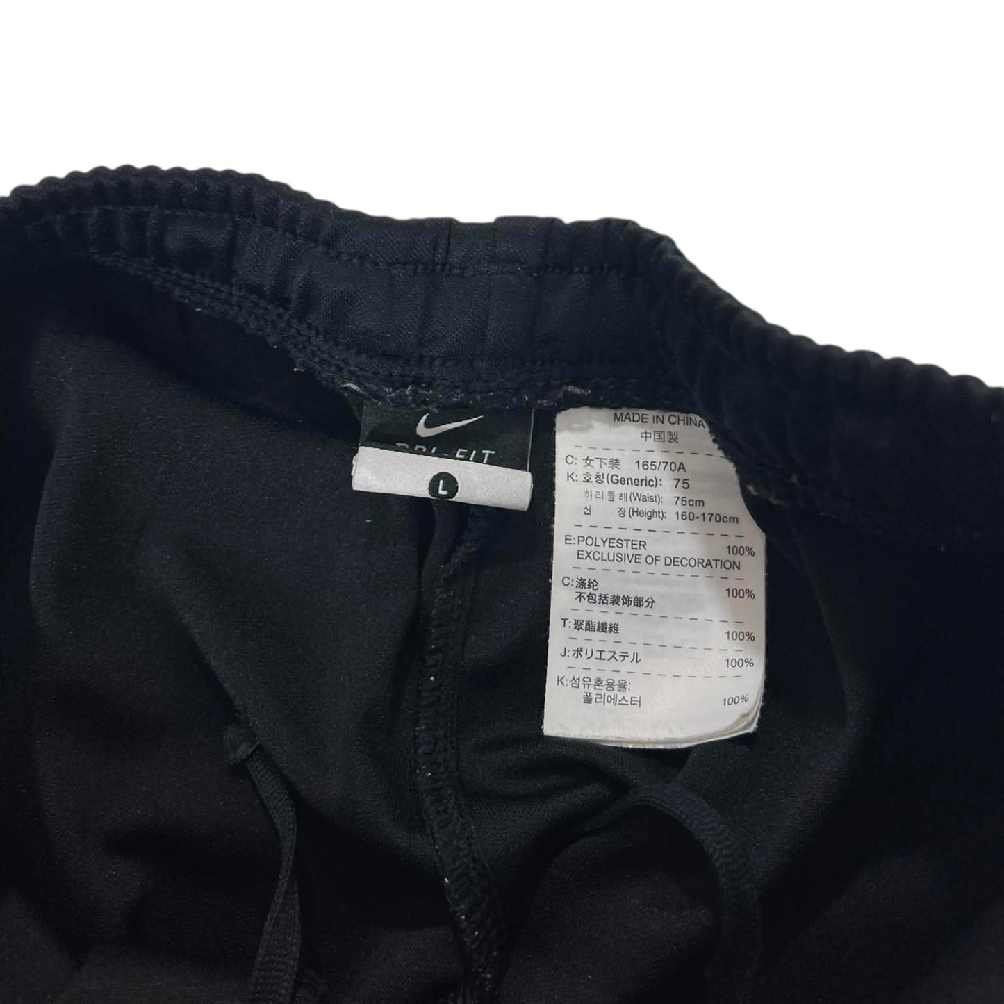 Y2K NIKE BAGGY TRACK PANTS (L) ¹