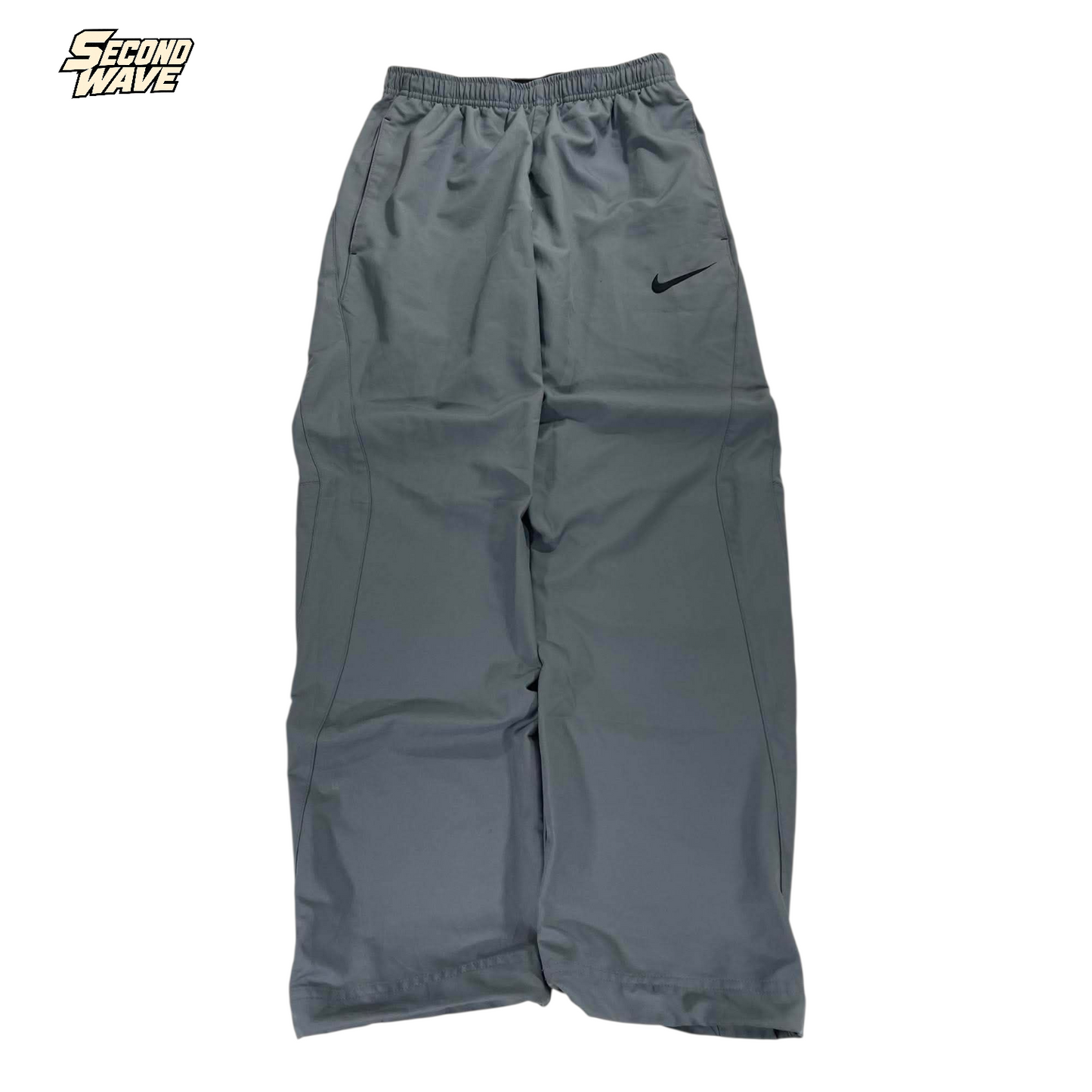 NIKE DRI-FIT GRAY BAGGY SWEATPAMTS (L)'¹⁴