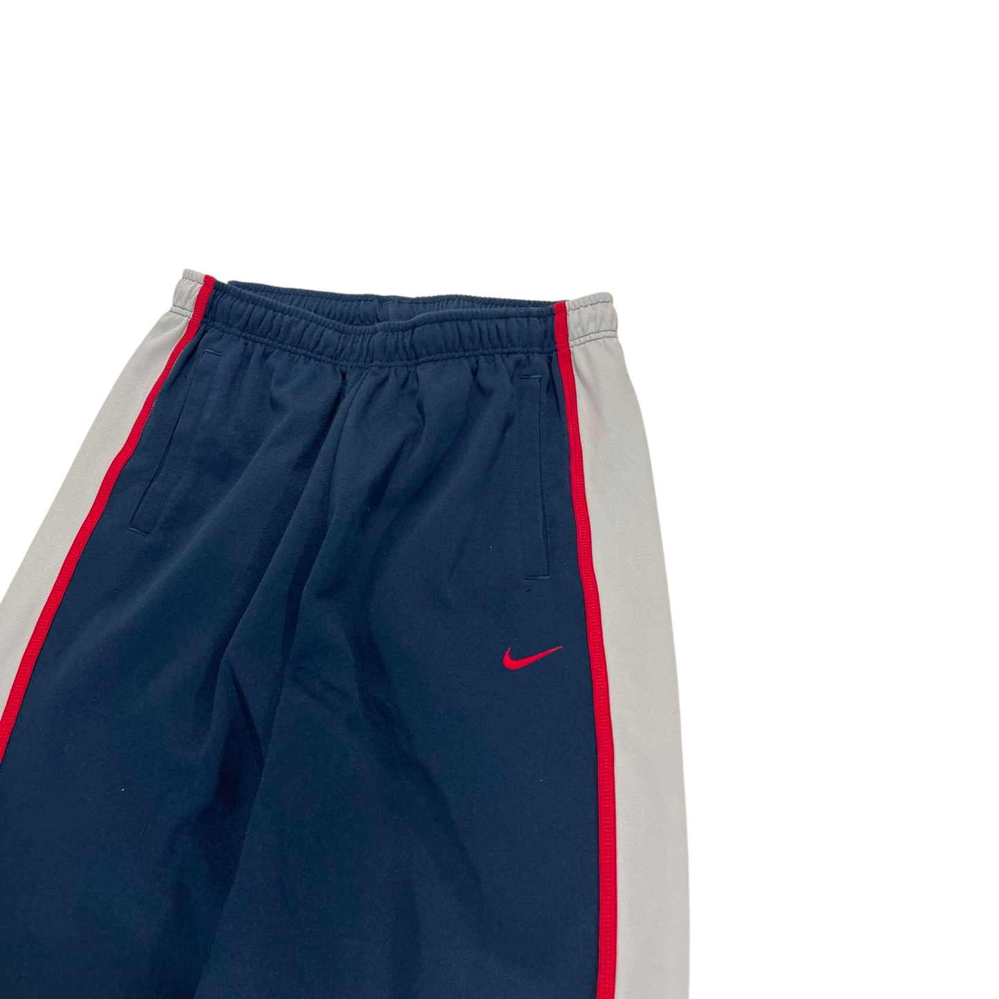 Y2K NIKE NAVY TRACK PANTS (XL)'¹⁷