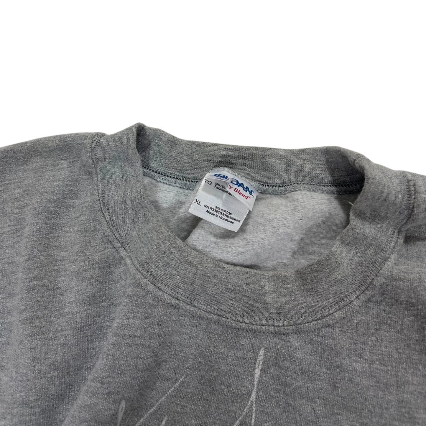 GREY VINTAGE COLIN KAEPERNICK SAN FRANCISCO 49ERS CREWNECK SWEATSHIRT (L-XL)