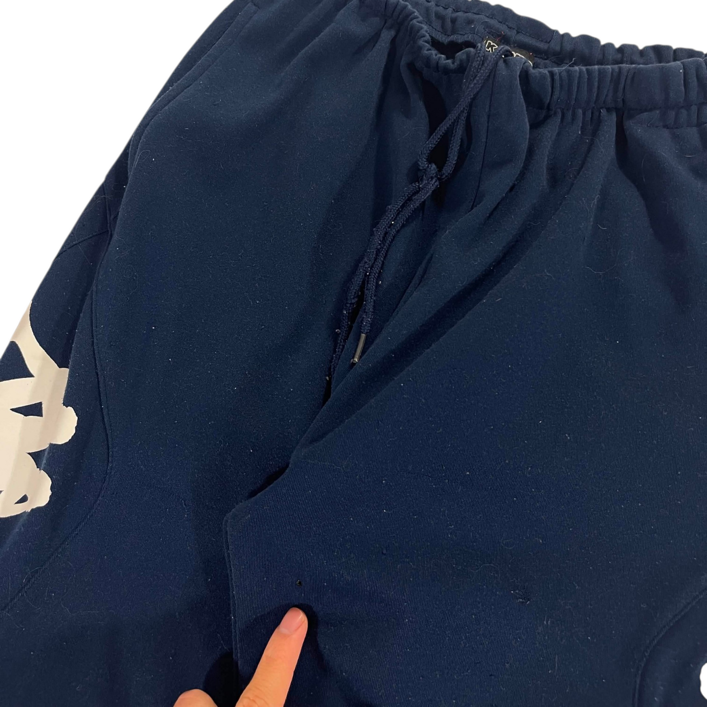 KAPPA NAVY BLUE SWEATPANTS (L)