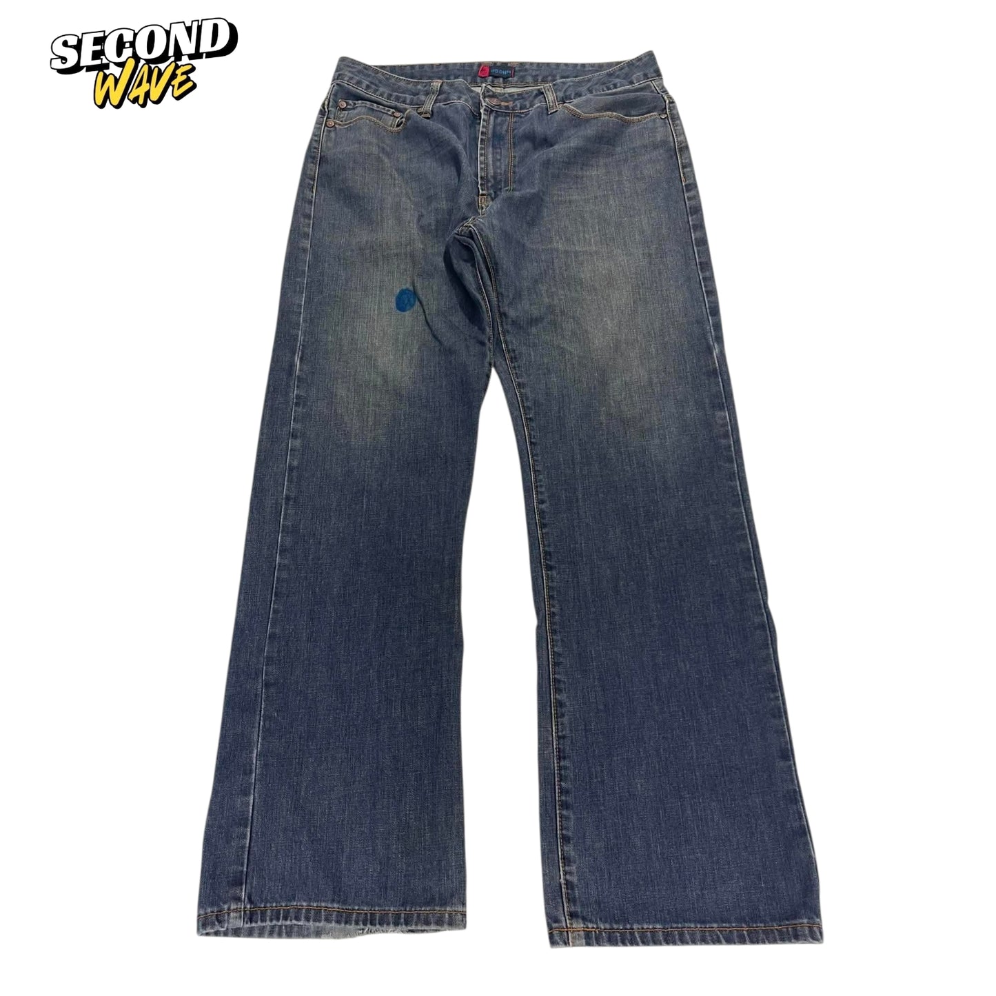 VINTAGE TRASHED VIBES IFD.DNM JEANS (36)