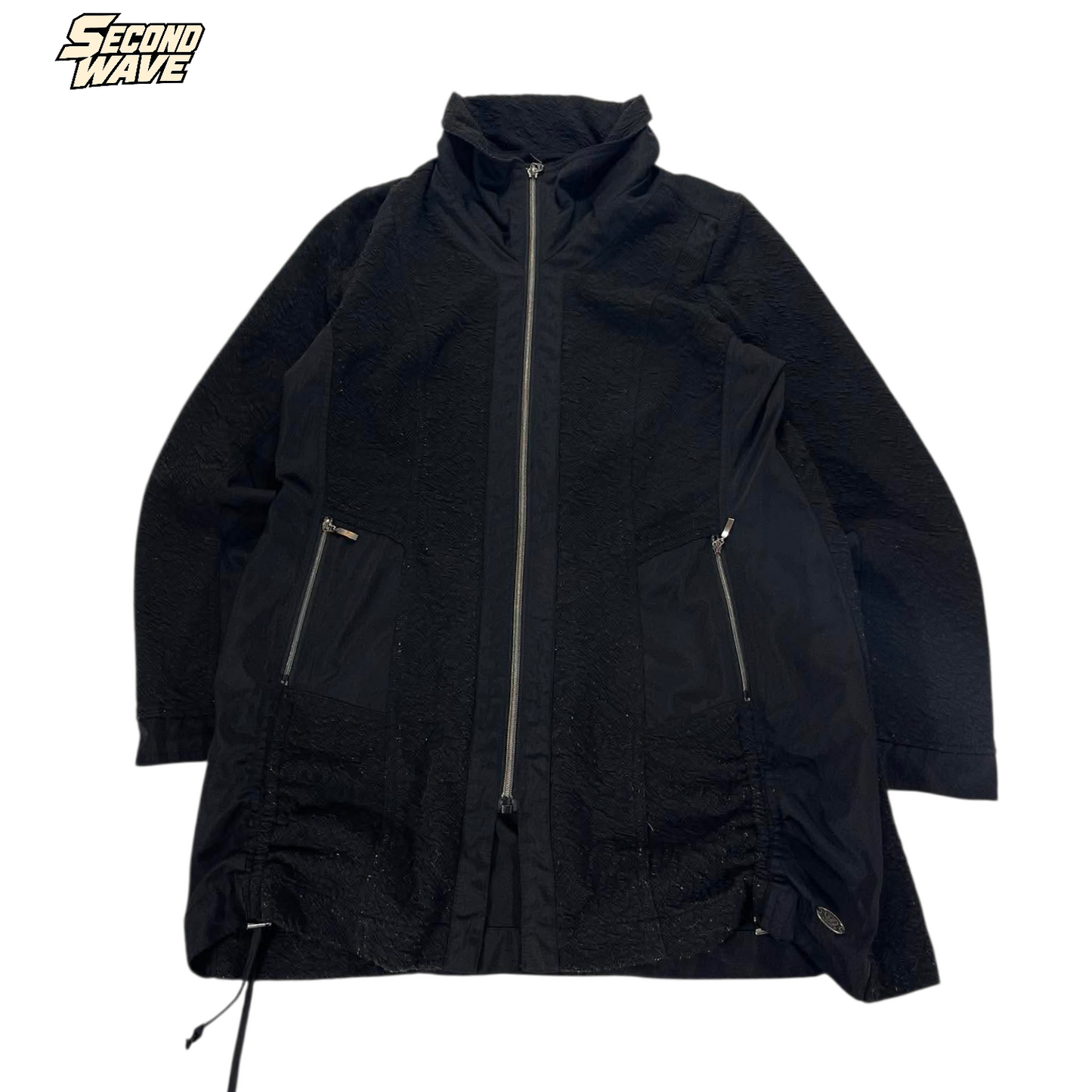 VINTAGE LINE 7 BLACK WINDBREAKER (10)