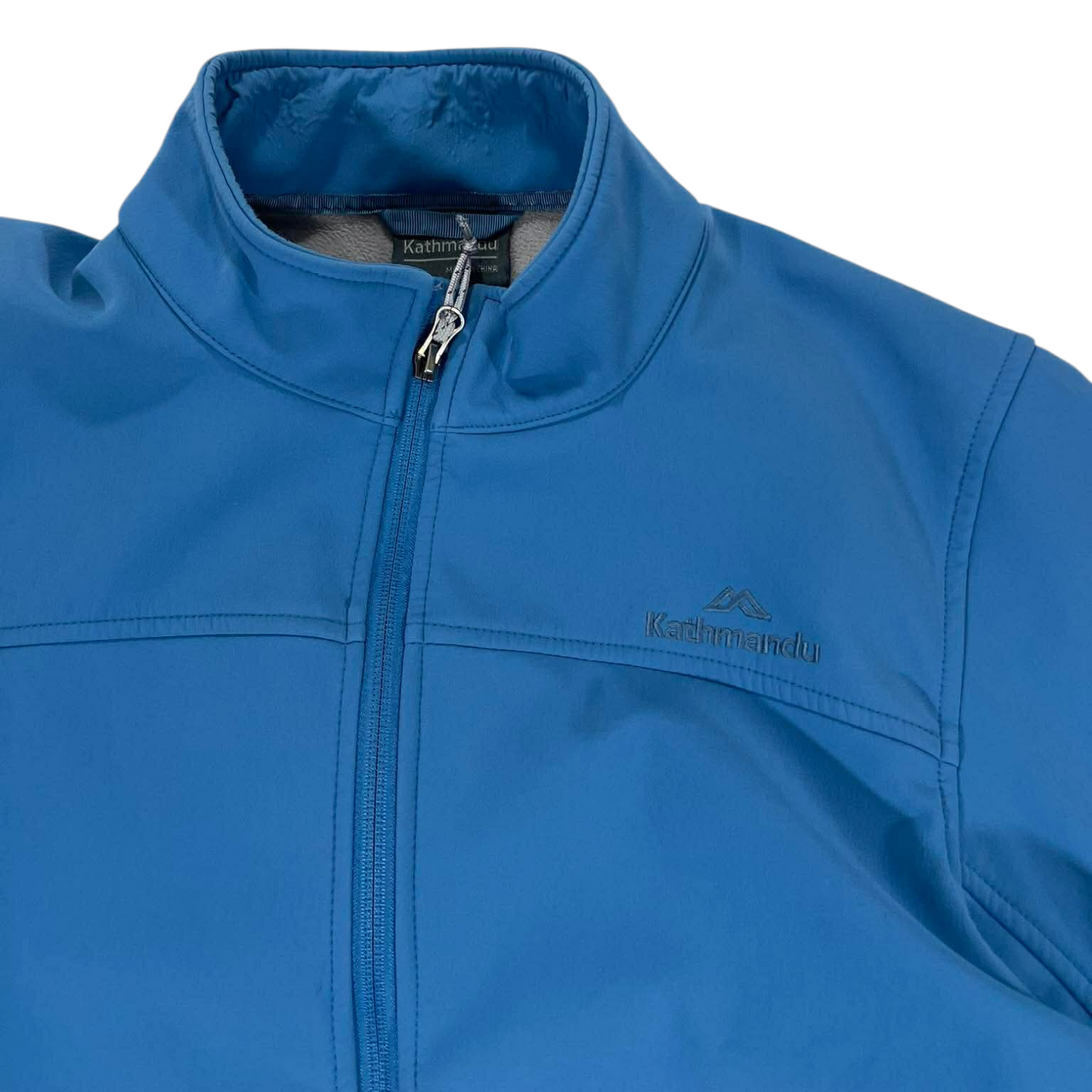 KATHMANDU BLUE SOFTSHELL JACKET (L)
