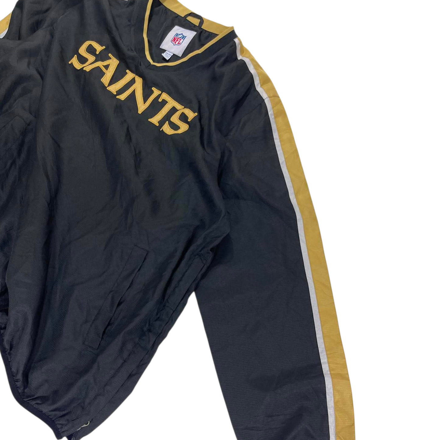 SAINTS NFL BLACK SWEATSHIRT (XXL)