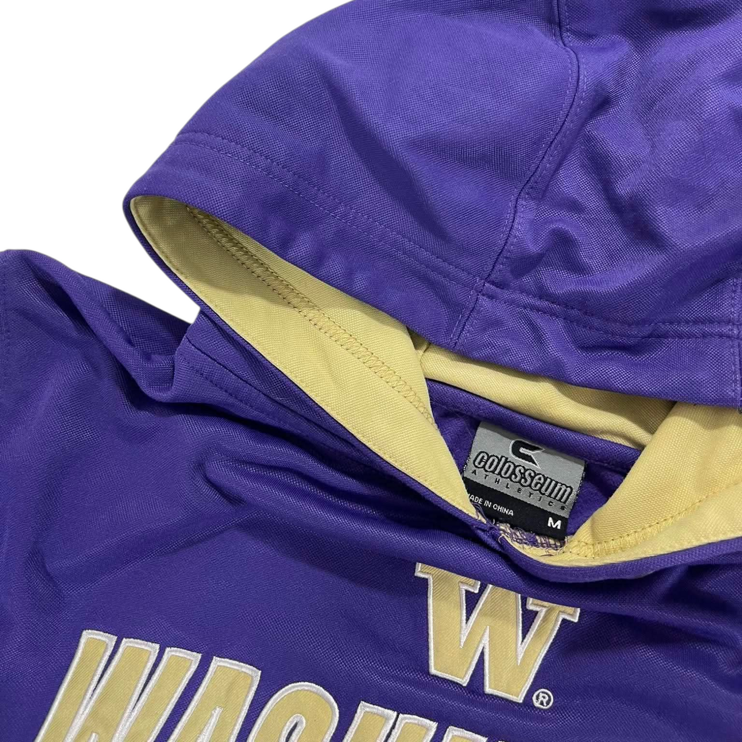 VINTAGE PURPLE UNIVERSITY OF WASHINGTON HUSKIES HOODIE (M)