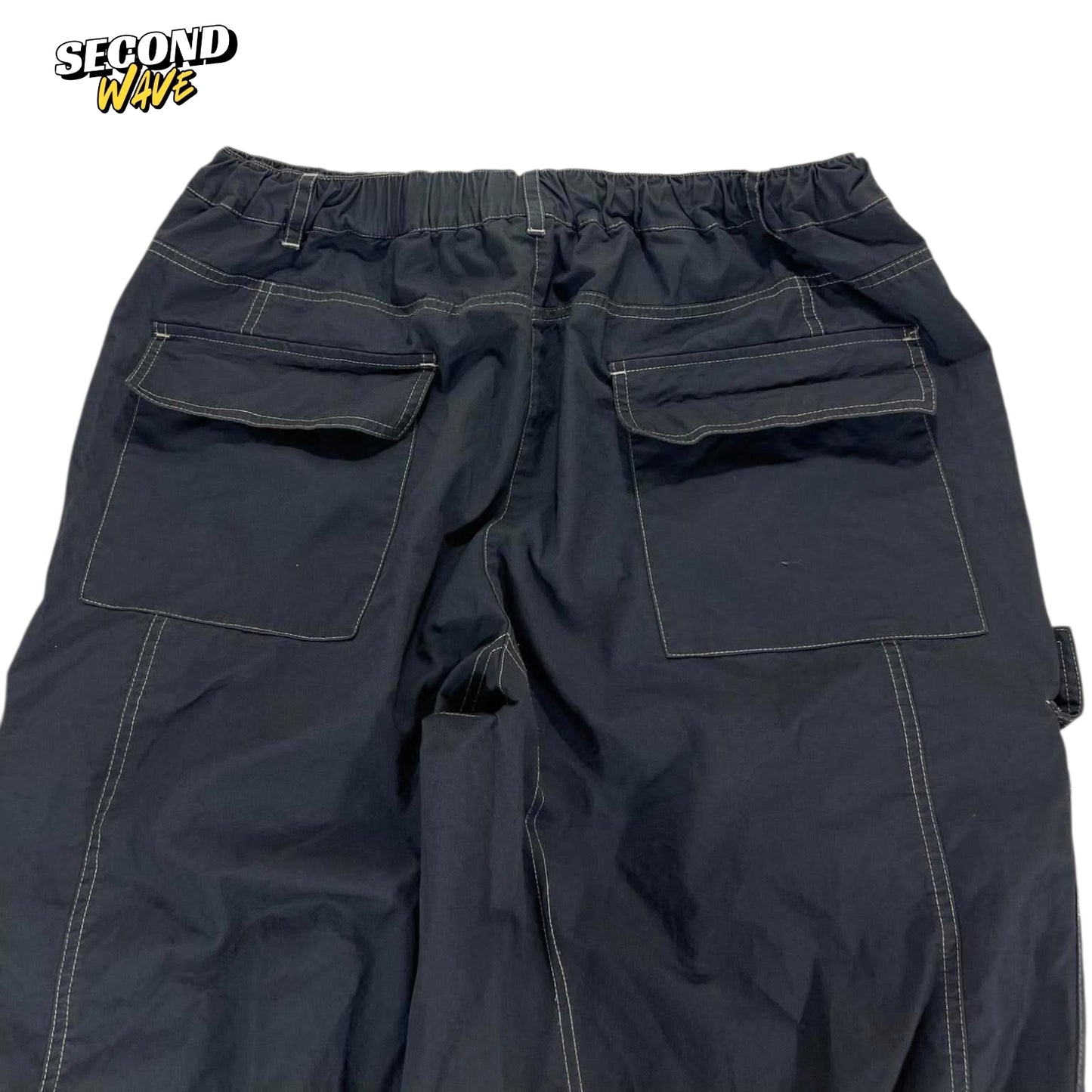 MODERN CHARCOAL CARGO PANTS (40)