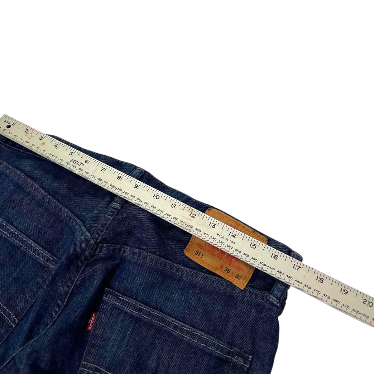 LEVI'S 511 DENIM JEANS (36 (34))