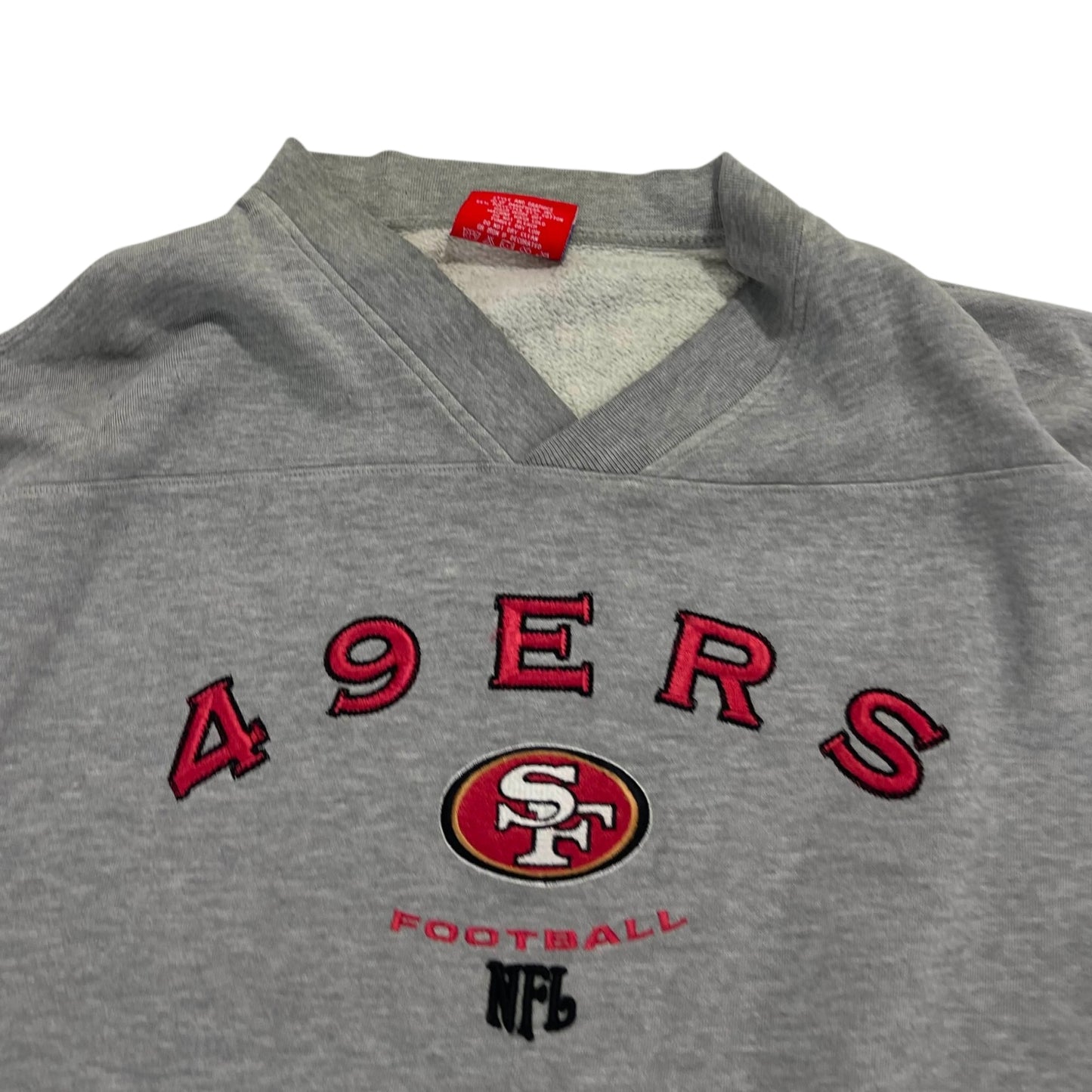 90S SAN FRANCISCO 49ERS GRAY CREWNECK (XXL)