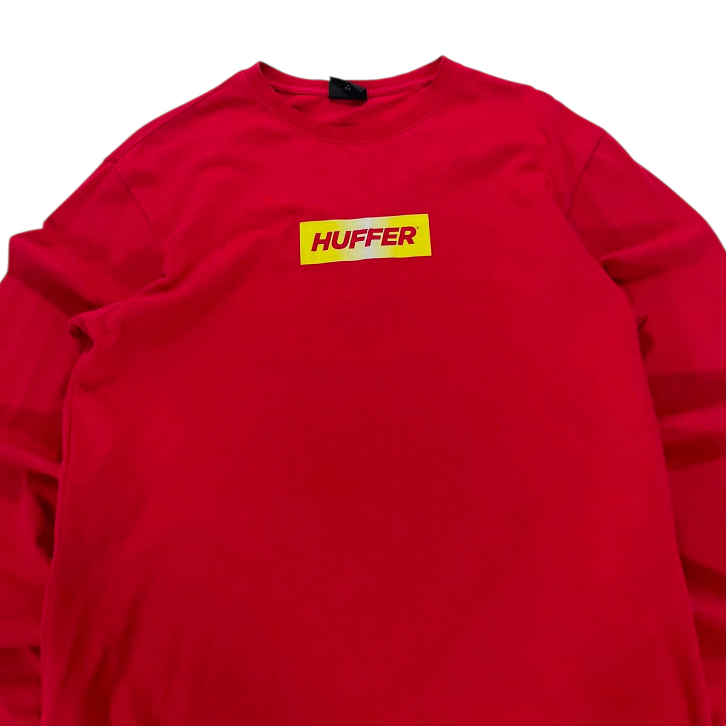 HUFFER RED LONG SLEEVE SHIRT (S-M)