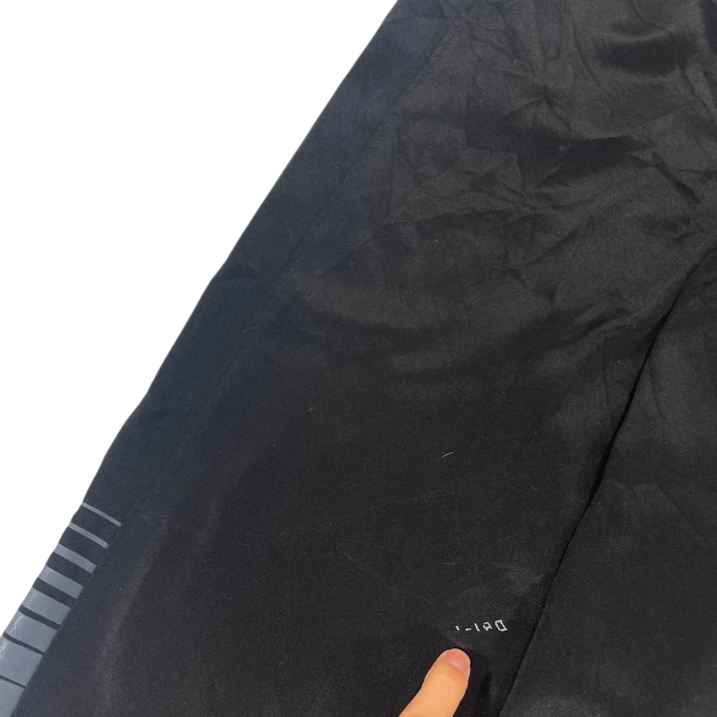 PUMA BLACK BAGGY TRACK PANTS (L)