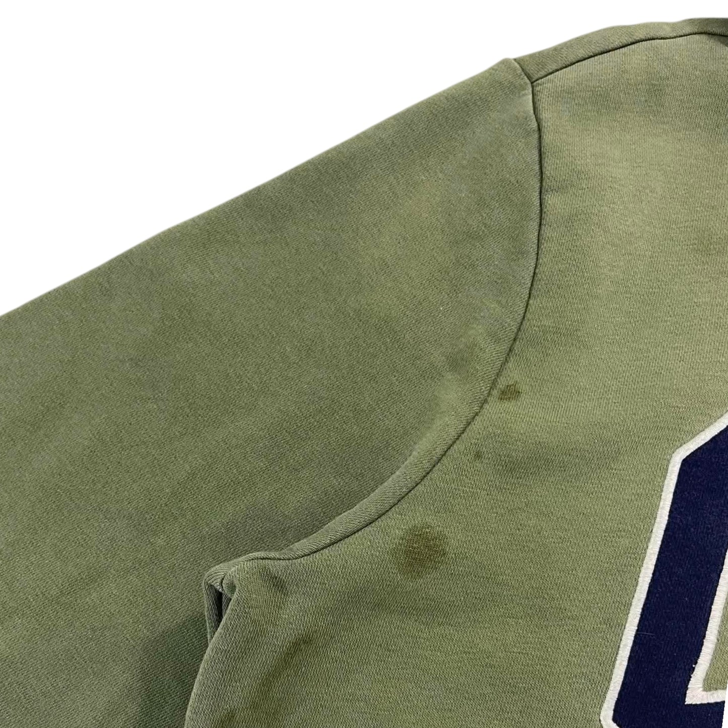 VINTAGE OLIVE GAP GREEN HOODIE (M)