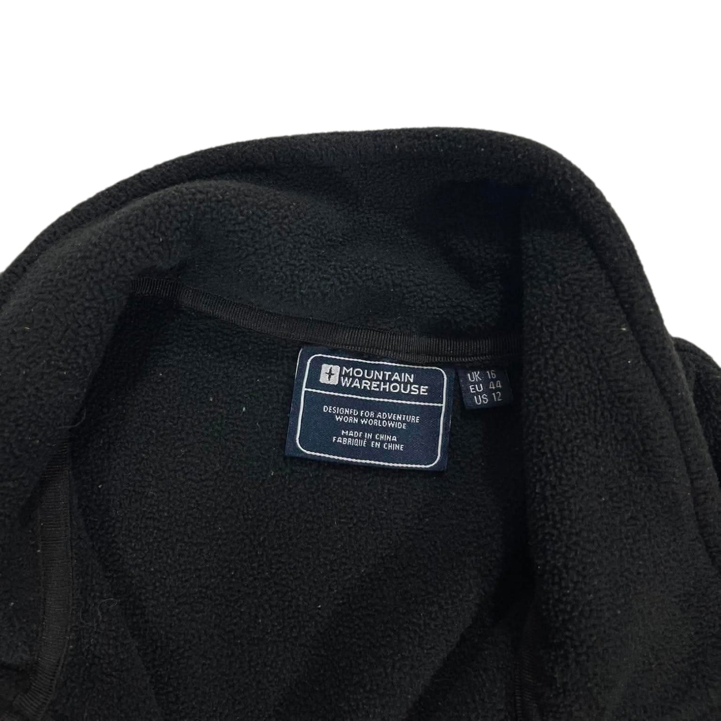 MOUNTAIN WAREHOUSE BLACK FLEECE JACKET (12)