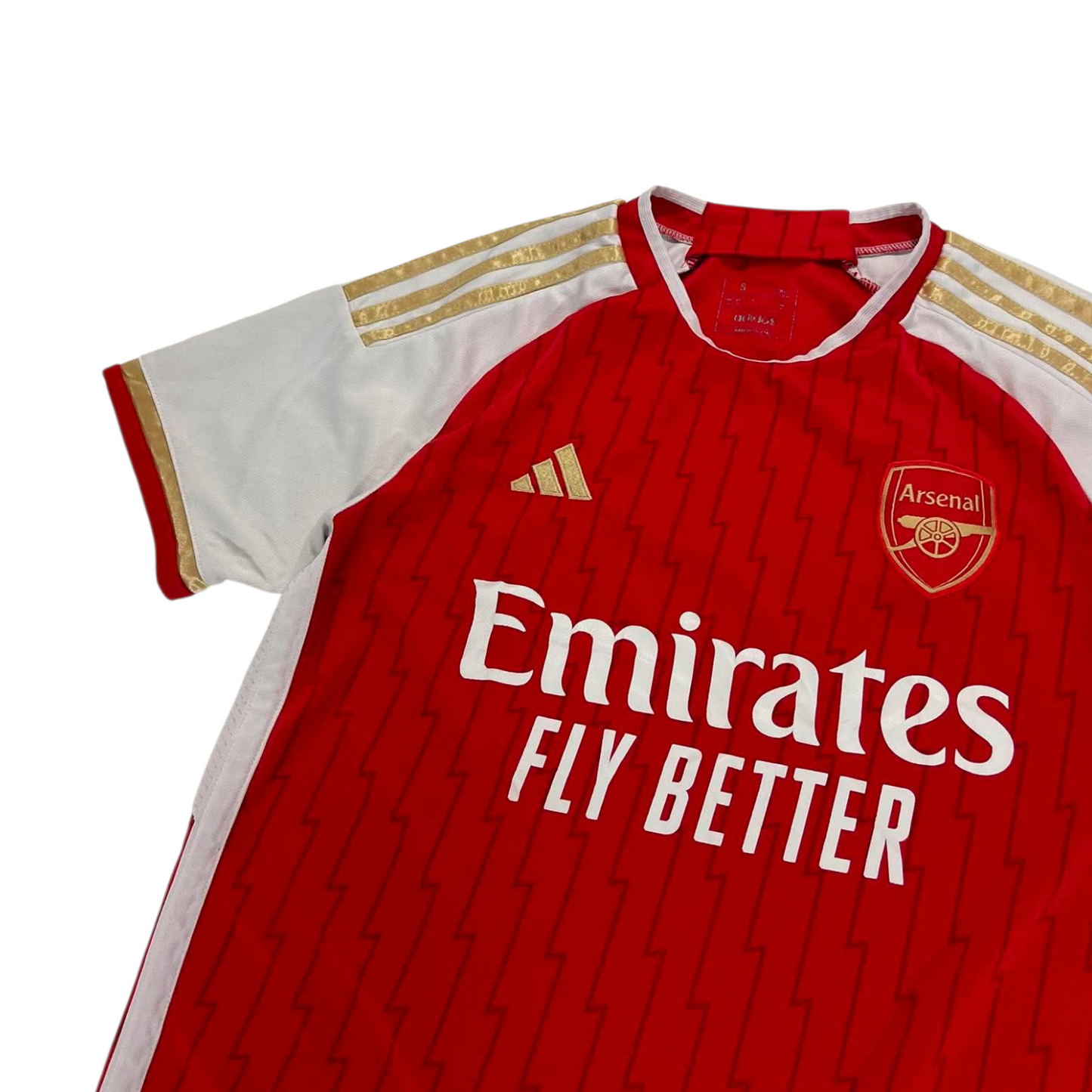 ADIDAS ARSENAL EMIRATES RED SHIRT (S-M)