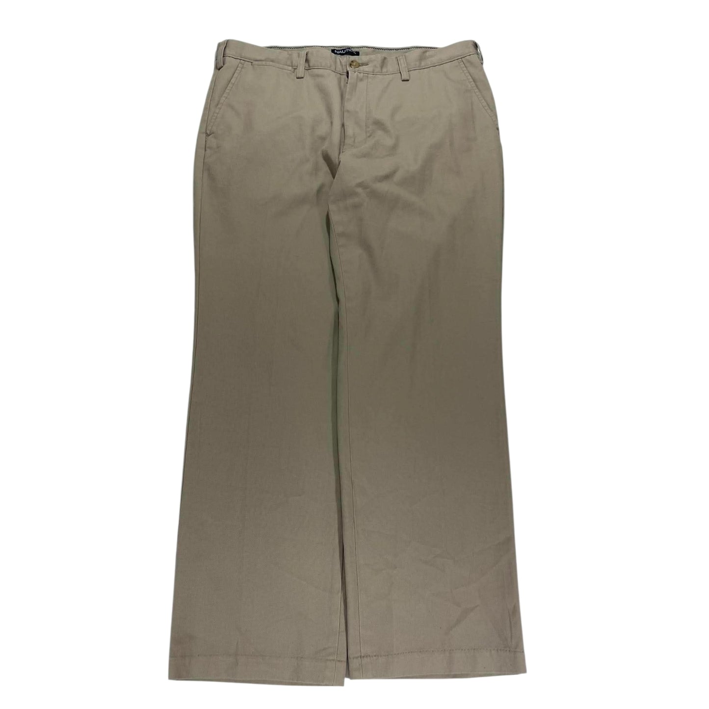 VINTAGE NAUTICA BROWN CHINO PANTS (38)