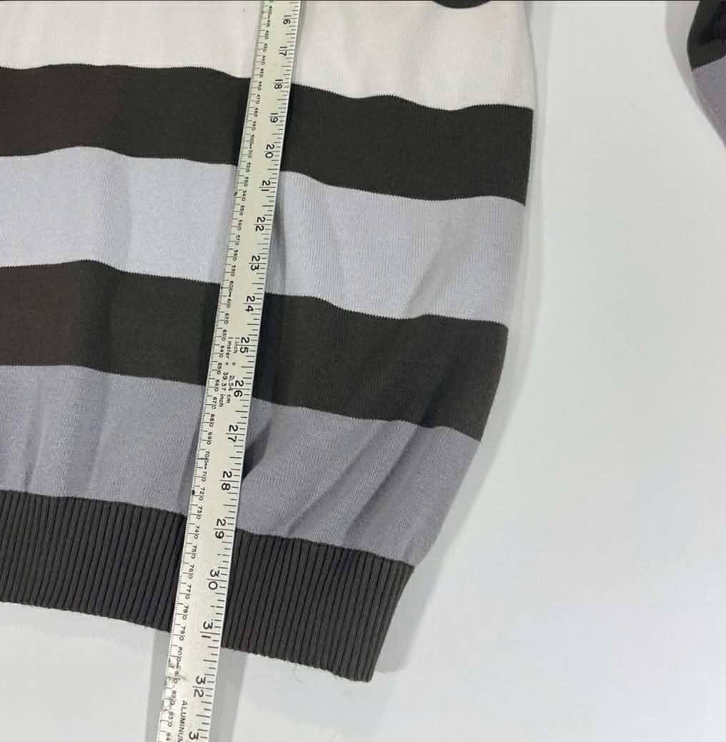 STRIPED LONG SLEEVED SWEATER (XL-XXL)