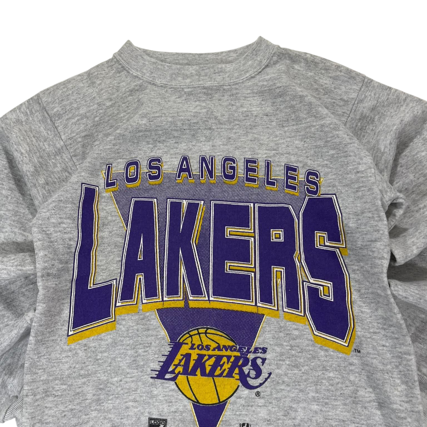 90S LOS ANGELES LAKERS GREY SWEATSHIRT (M)