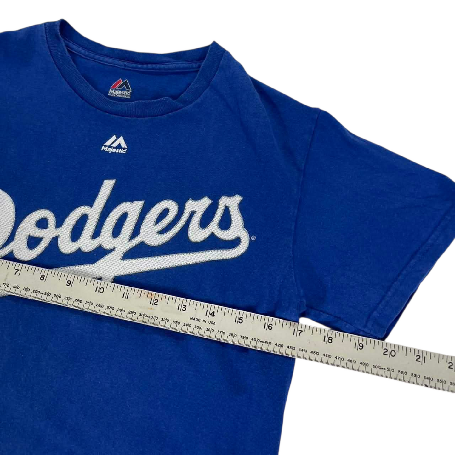 MAJESTIC BLUE LOS ANGELES DODGERS T-SHIRT (S)