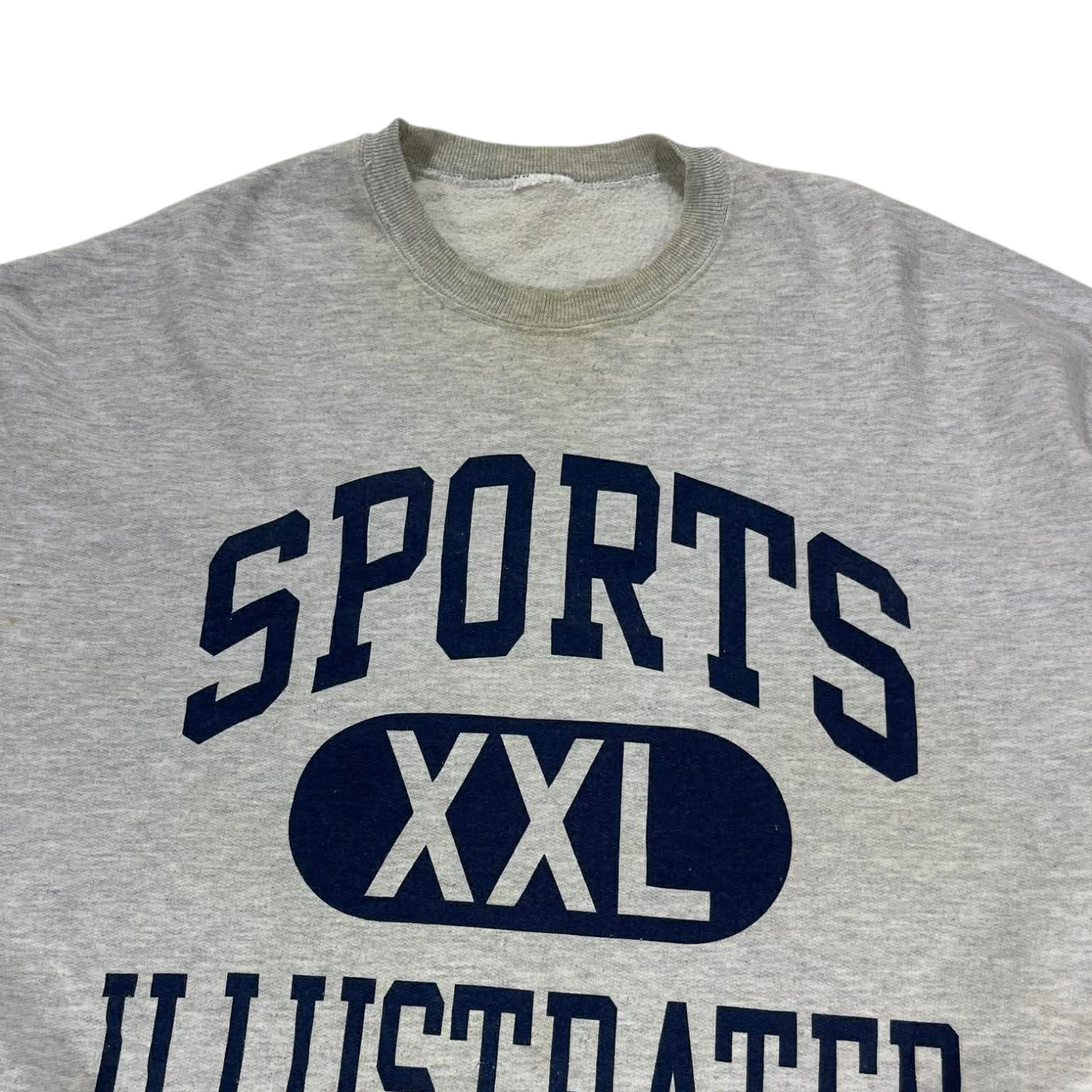 90S SPORTS ILLUSTRATED GREY CREWNECK SWEATSHIRT (L-XL)