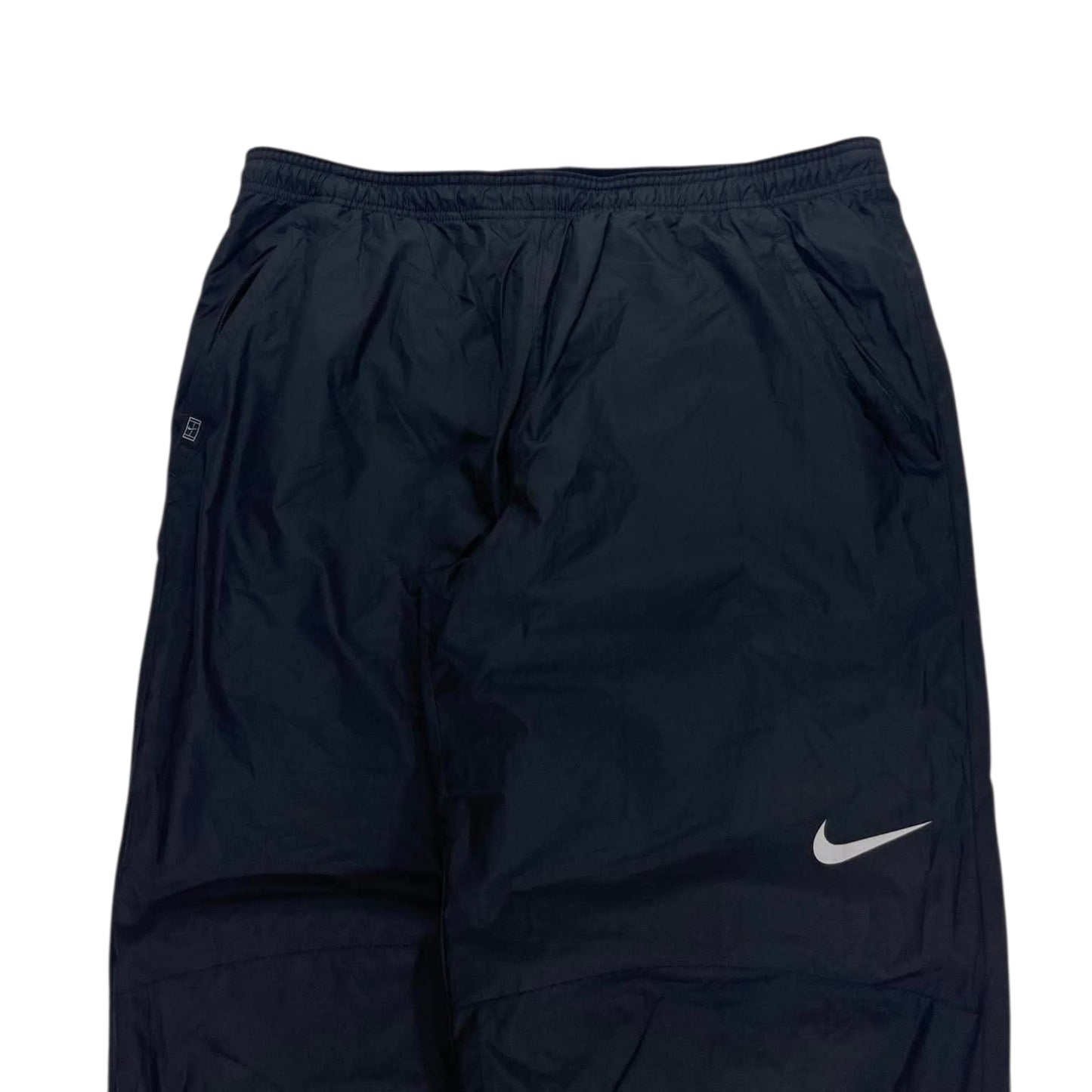 NIKE BLACK TRACK PANTS (L)