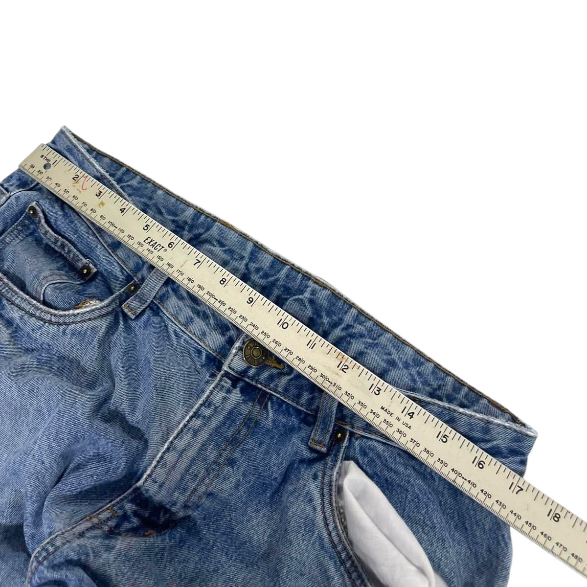 TRASHED RIVET WORKWEAR DENIM JEANS (87 (34))