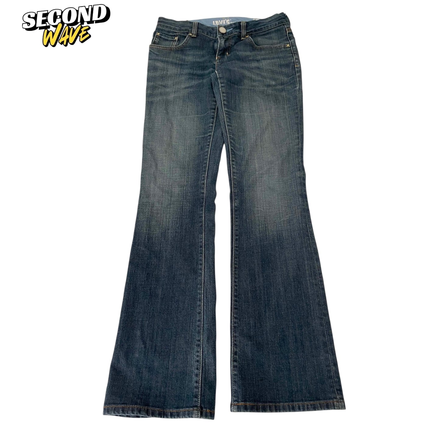 LEVI'S 808 LOW BOOTCUT JEANS (28")