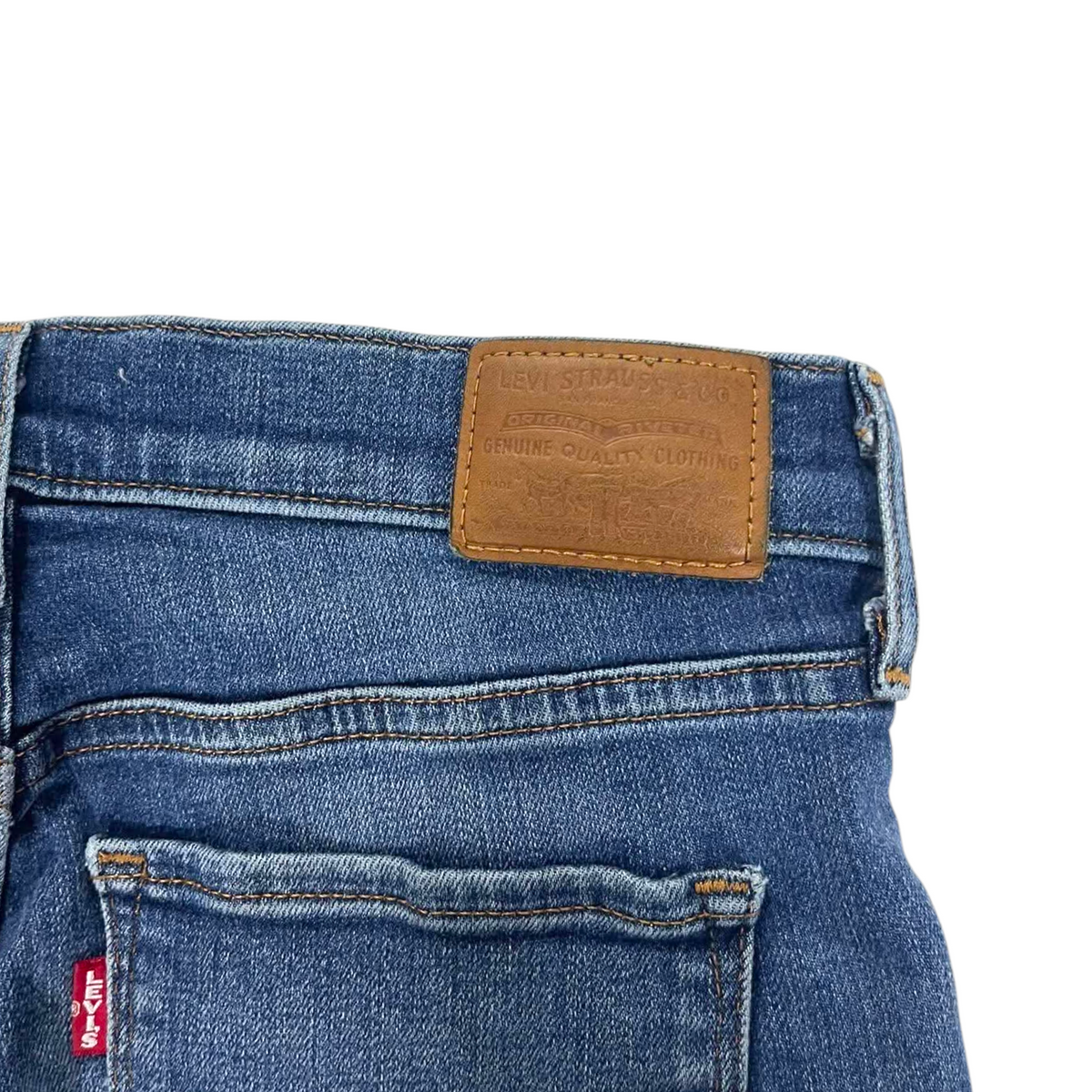 LEVI'S 314 SHAPING STRAIGHT JEANS (27)