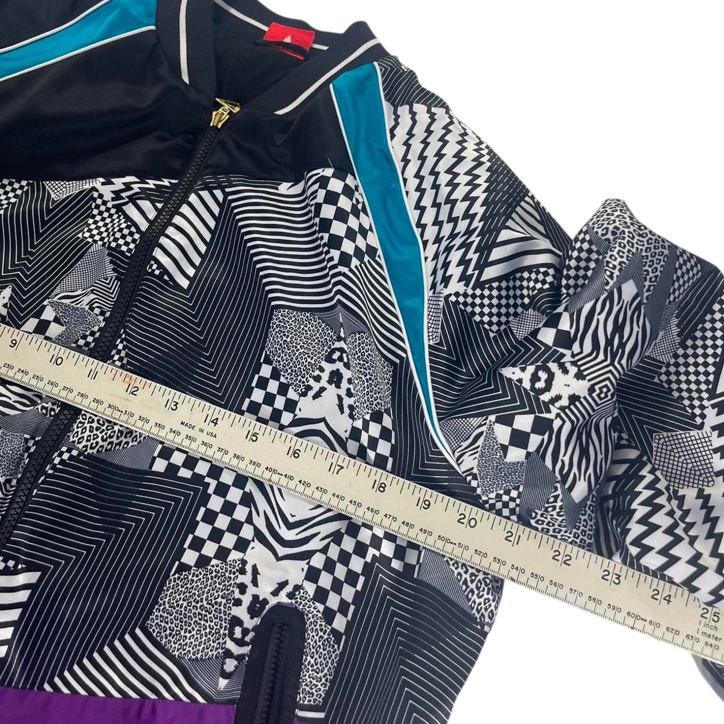 PUMA BLACK/PURPLE JACKET (M)