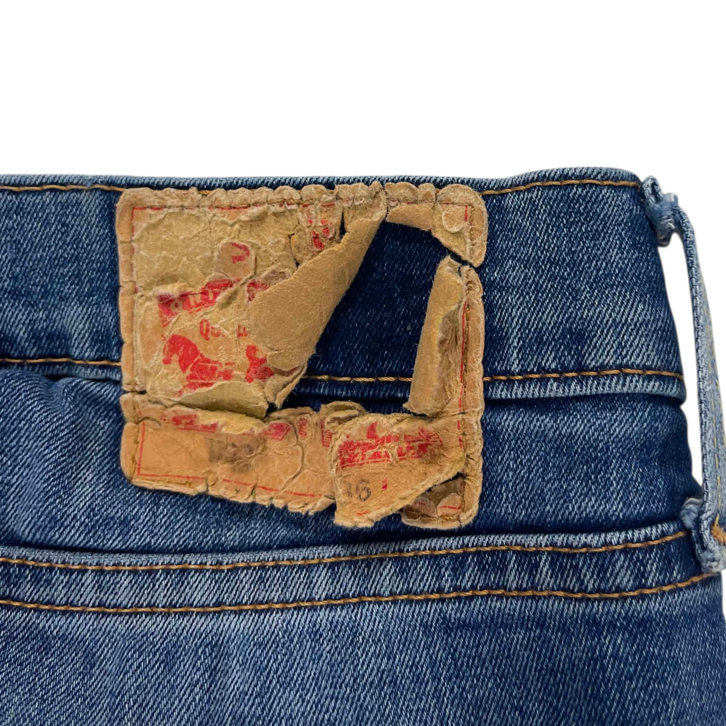 LEVI'S BLUE DENIM JEANS (34')