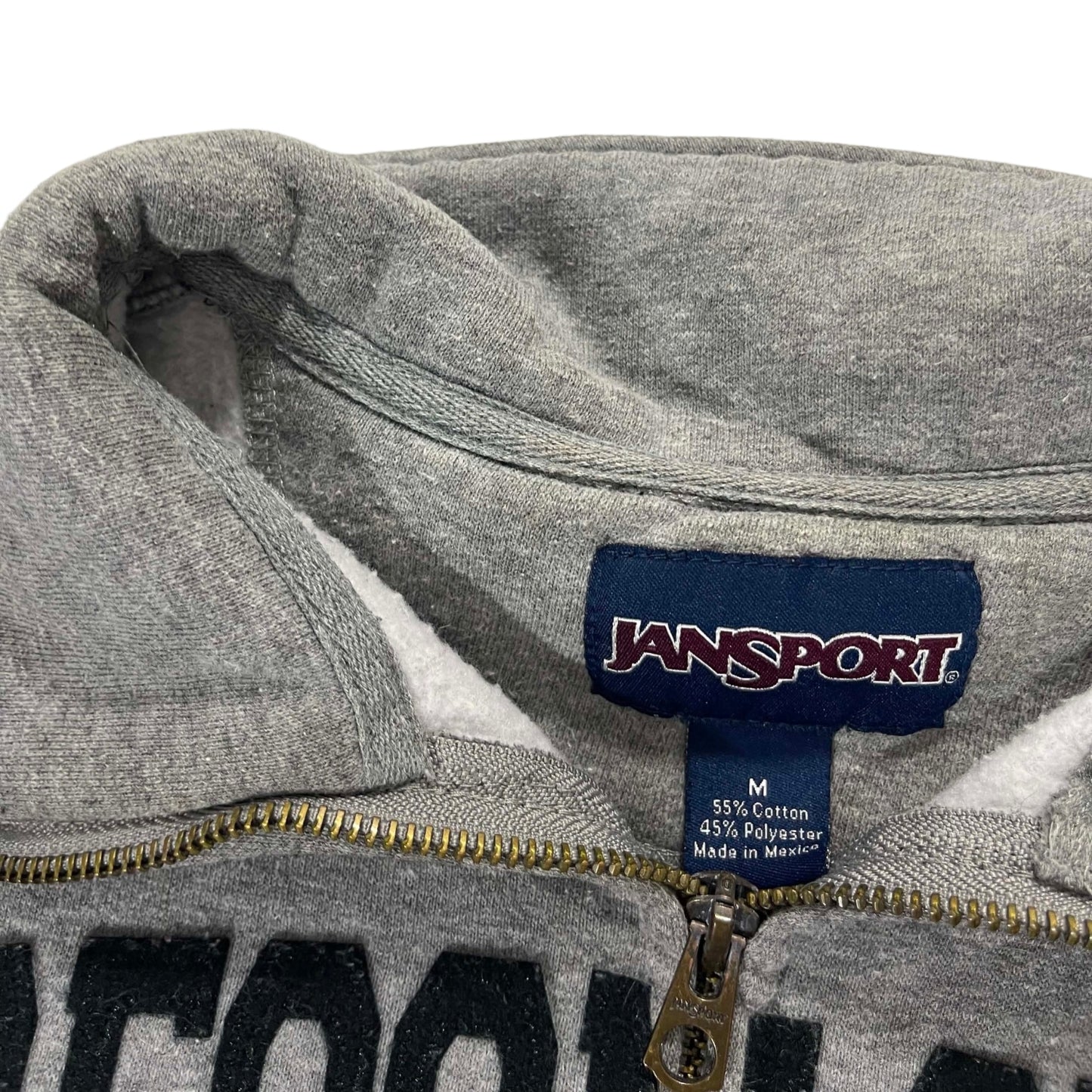 VINTAGE OREGON STATE JANSPORT QUARTER ZIP (M)