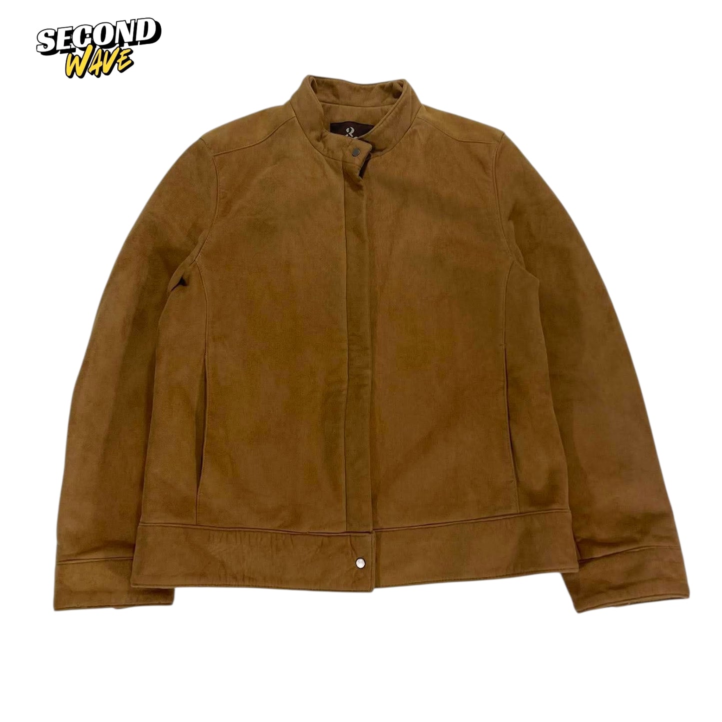 BROWN SUEDE JACKET (M)