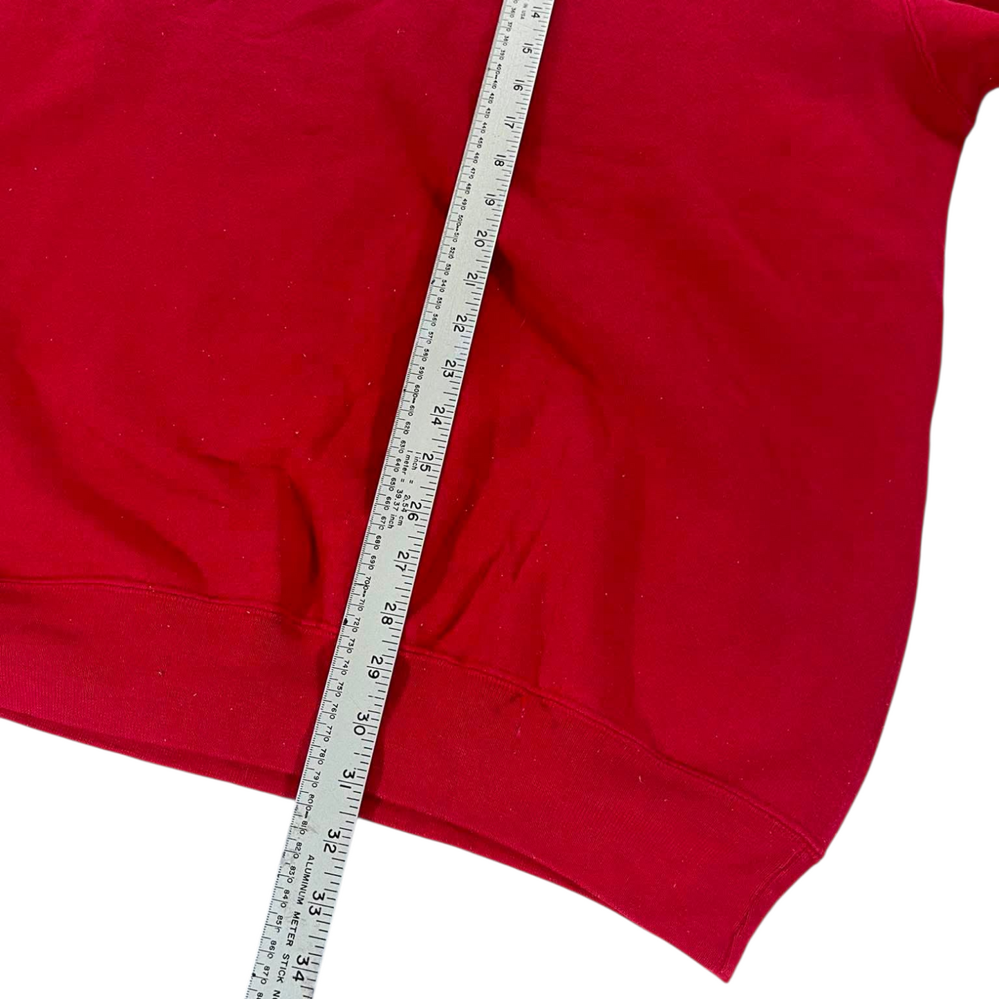 VINTAGE OHIO STATE BUCKEYES RED CREWNECK (BEST FIT XXL - XXXL)