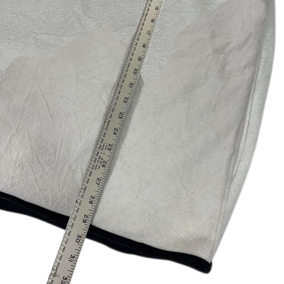 NAUTICA WHITE QUARTER ZIP FLEECE (XL)