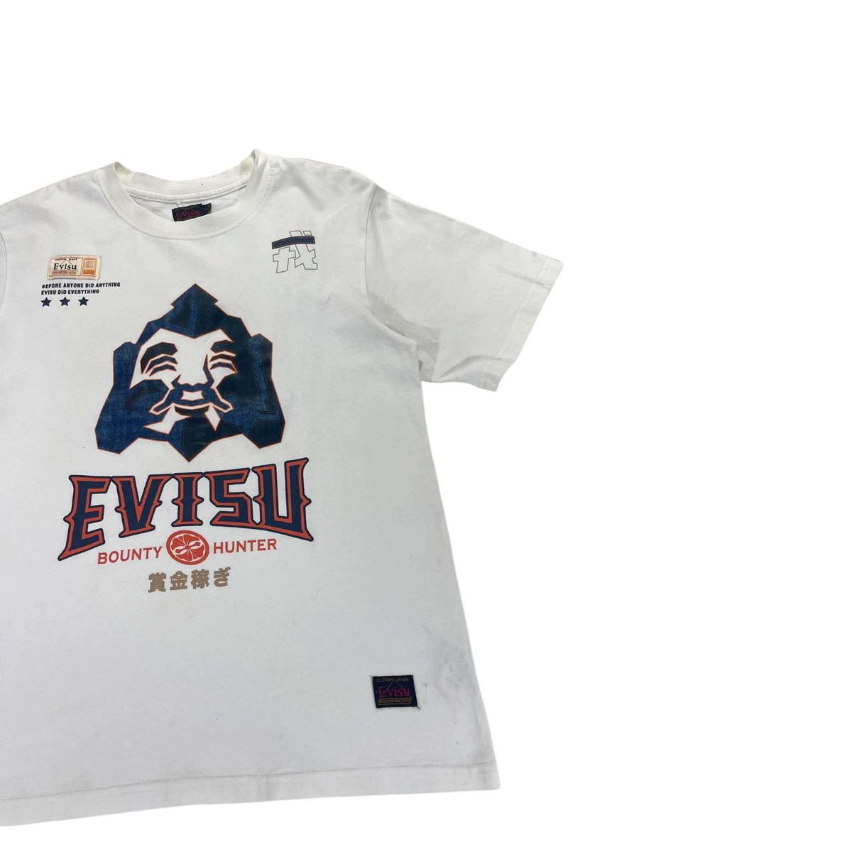 EVISU WHITE SHIRT (L)