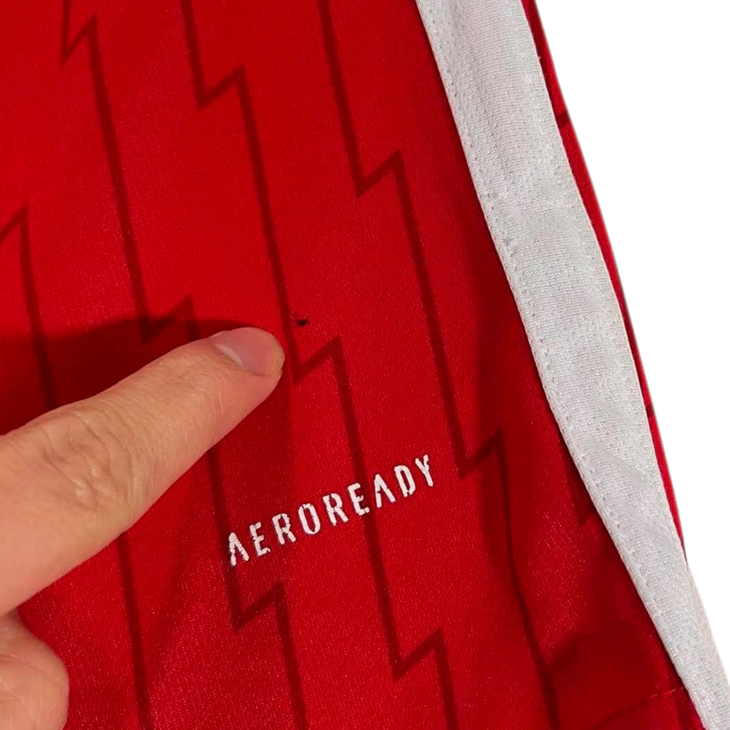 ADIDAS ARSENAL EMIRATES RED SHIRT (S-M)
