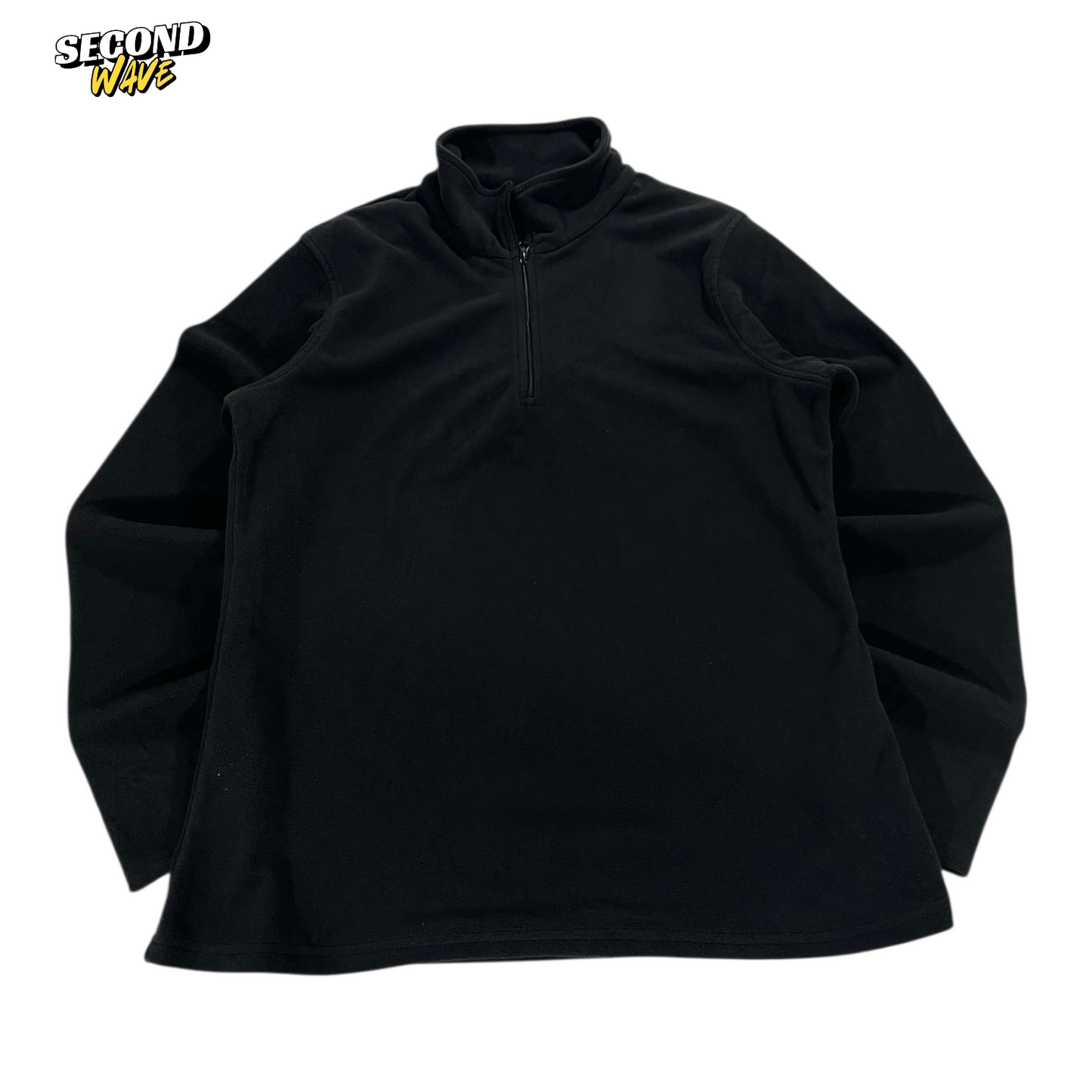 MOUNTAIN WAREHOUSE BLACK FLEECE QUARTER ZIP (L)