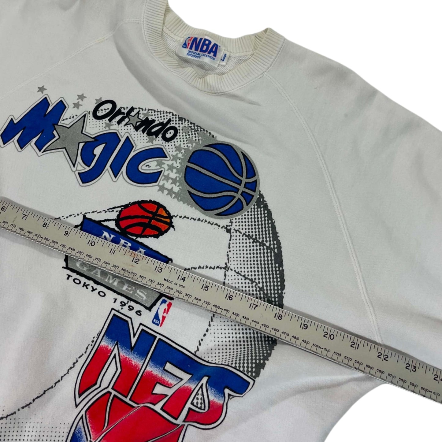 90S NBA ORLANDO MAGIC VS NETS CREWNECK (L)