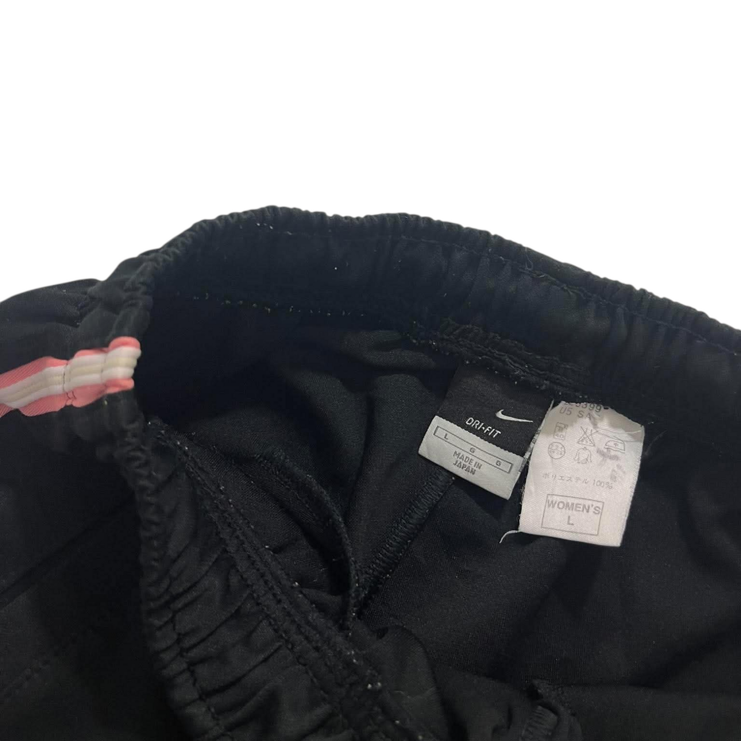 NIKE BLACK PINK HIT TRACK PANTS⁸ (BEST FIT S - M)