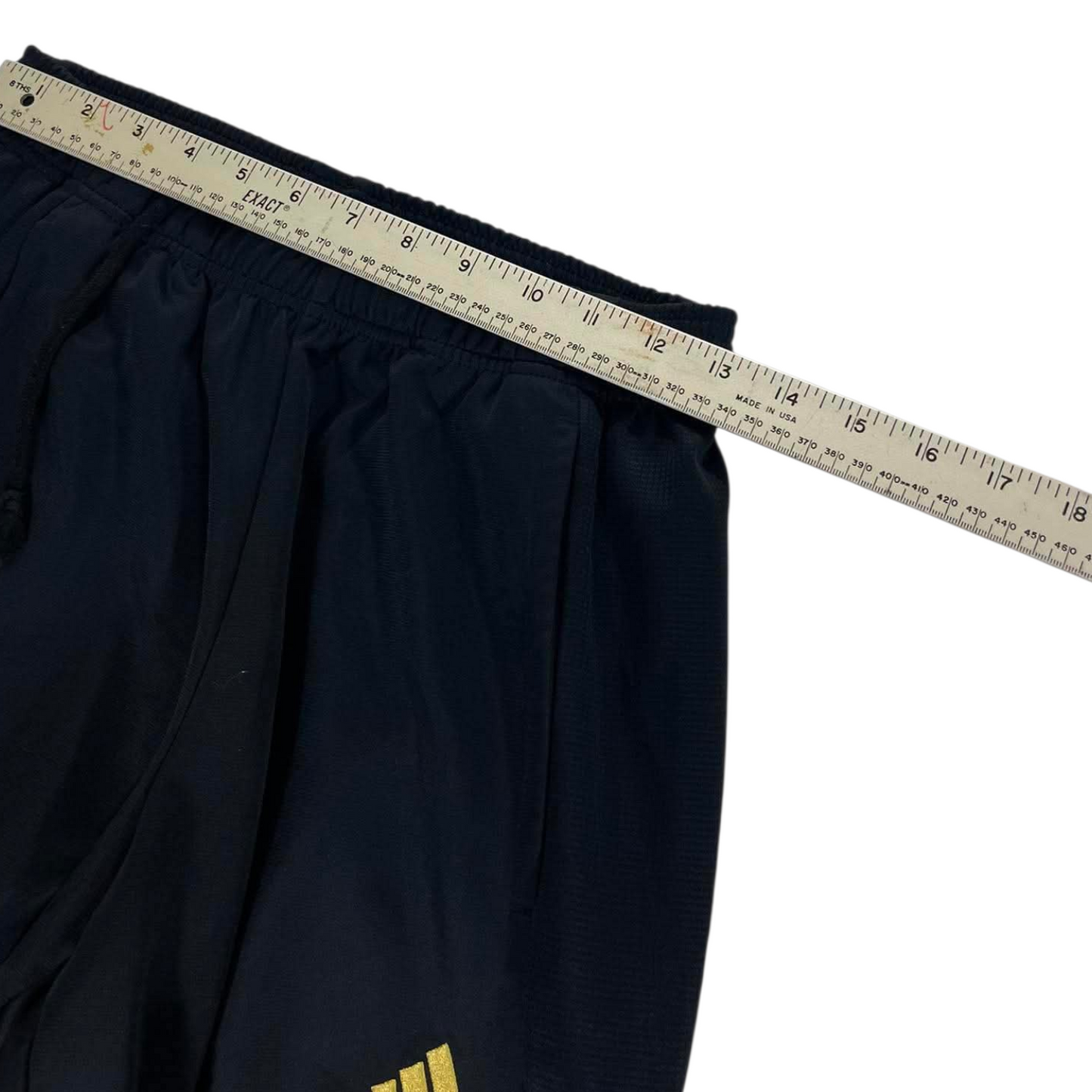 ADIDAS BLACK/YELLOW TRACK PANTS (S-M) ¹⁰