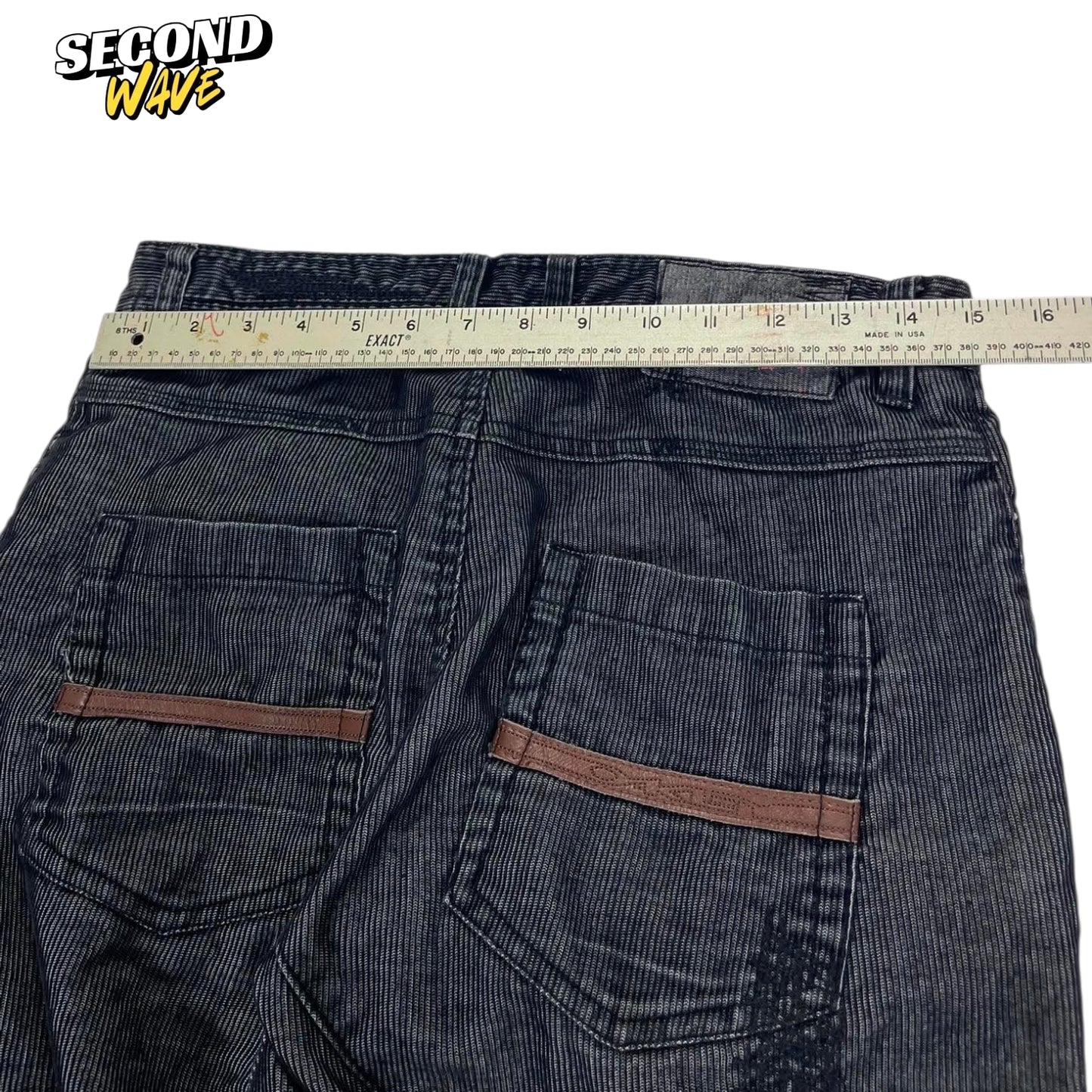 Y2K OAKLEY DENIM BAGGY JEANS (30)