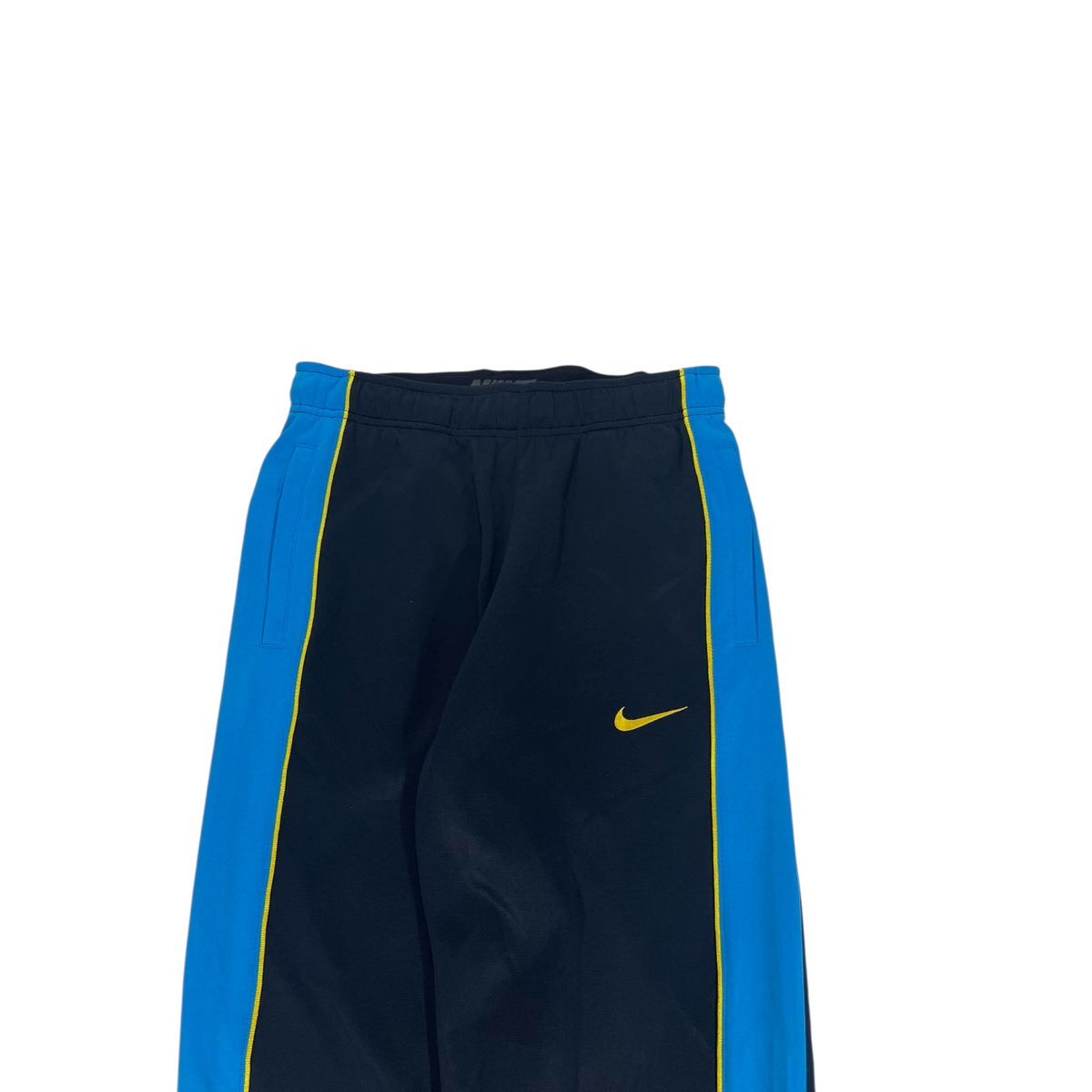 NIKE NAVY DRI-FIT TRACK PANTS⁴ (S - M)