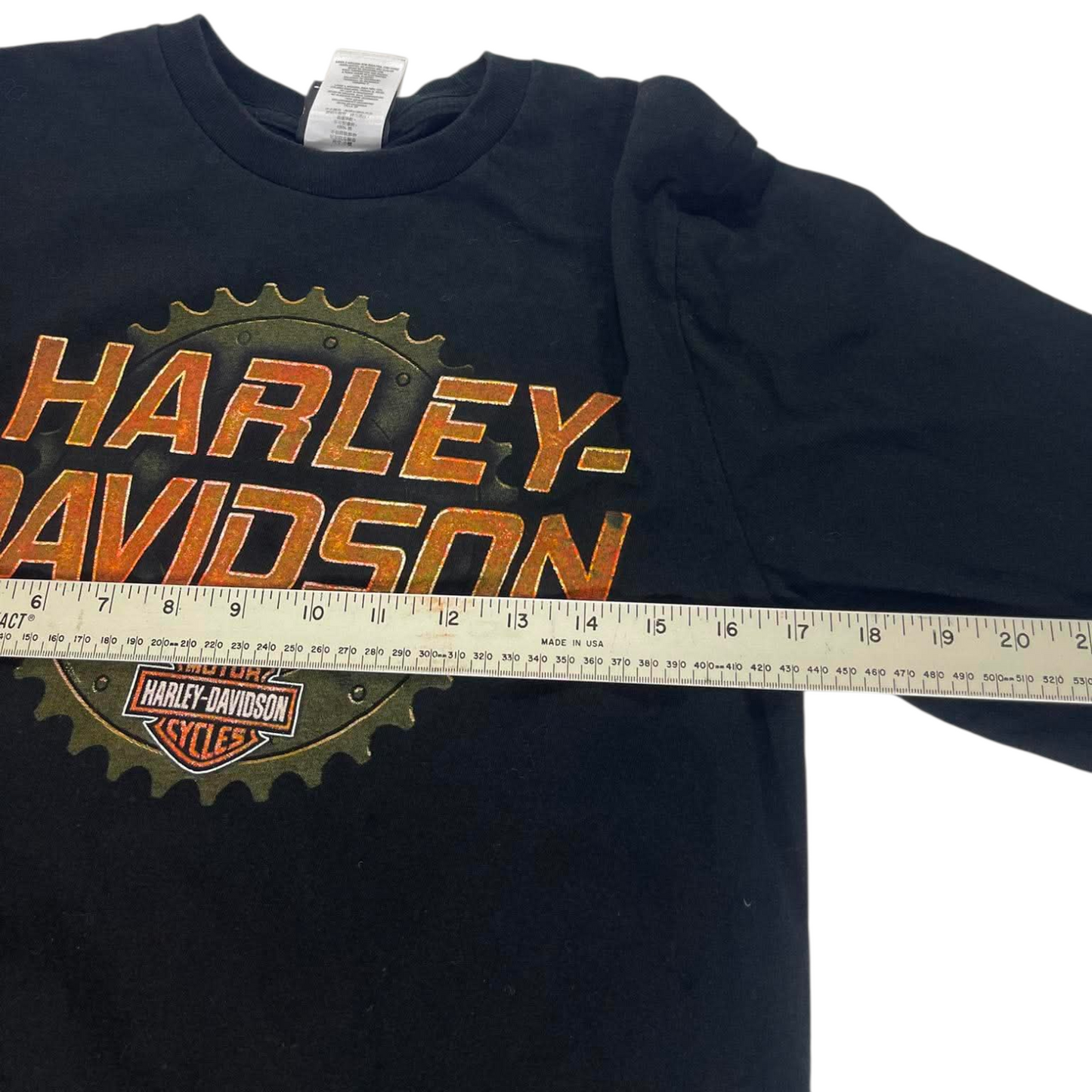 HARLEY DAVIDSON BLACK LONG SLEEVE (S-M)