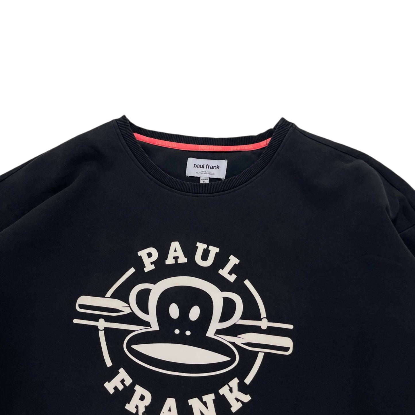 PAUL FRANK BLACK CREWNECK  (M)