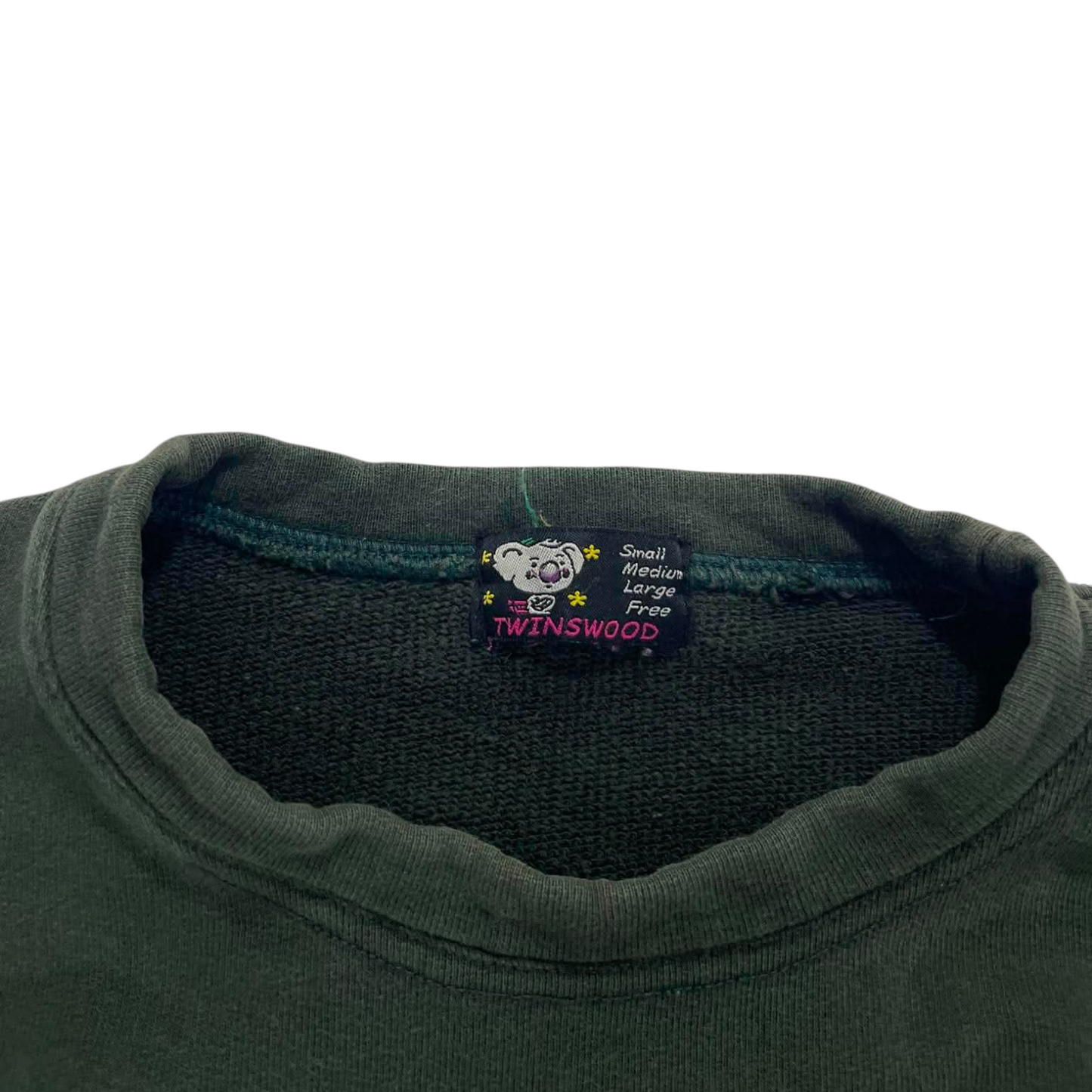 Y2K TWINSWOOD GREEN CREWNECK (S)