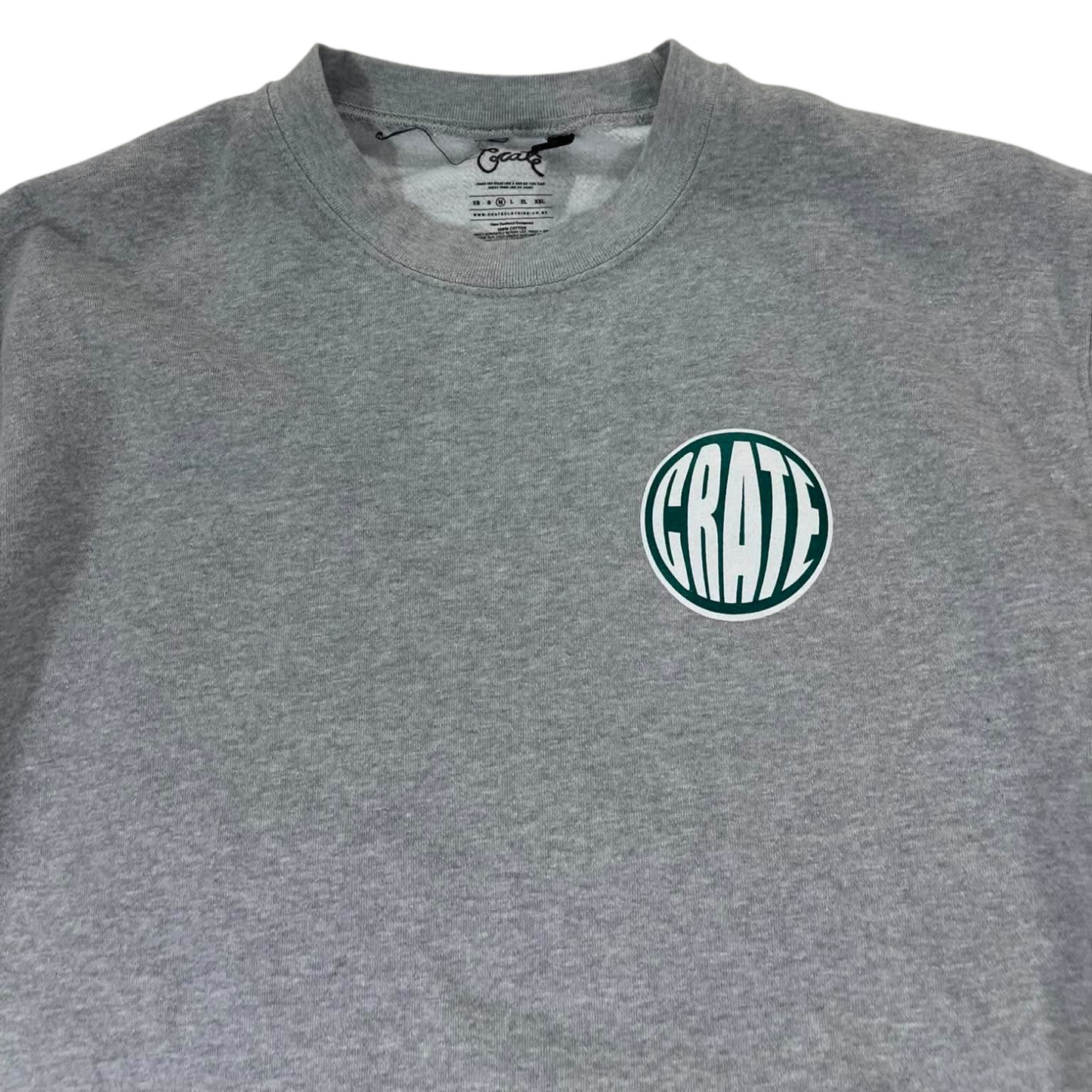 CRATE GREY CREWNECK SWEATSHIRT (M)