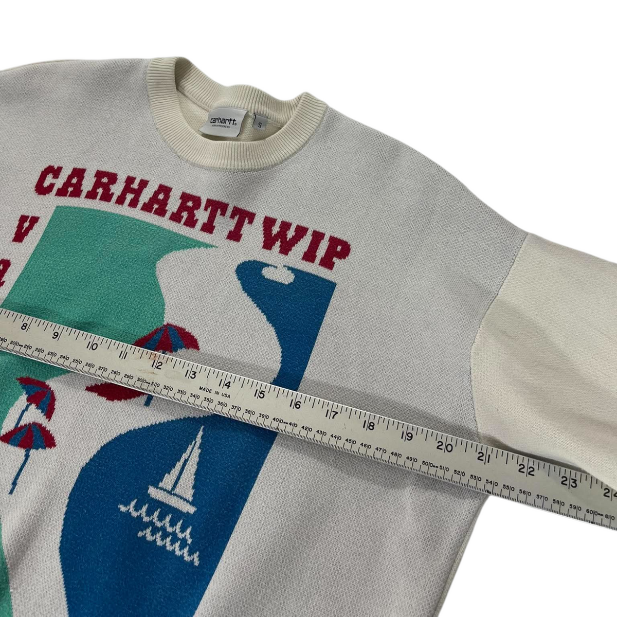 CARHARTT WIP BEIGE CREWNECK (S)