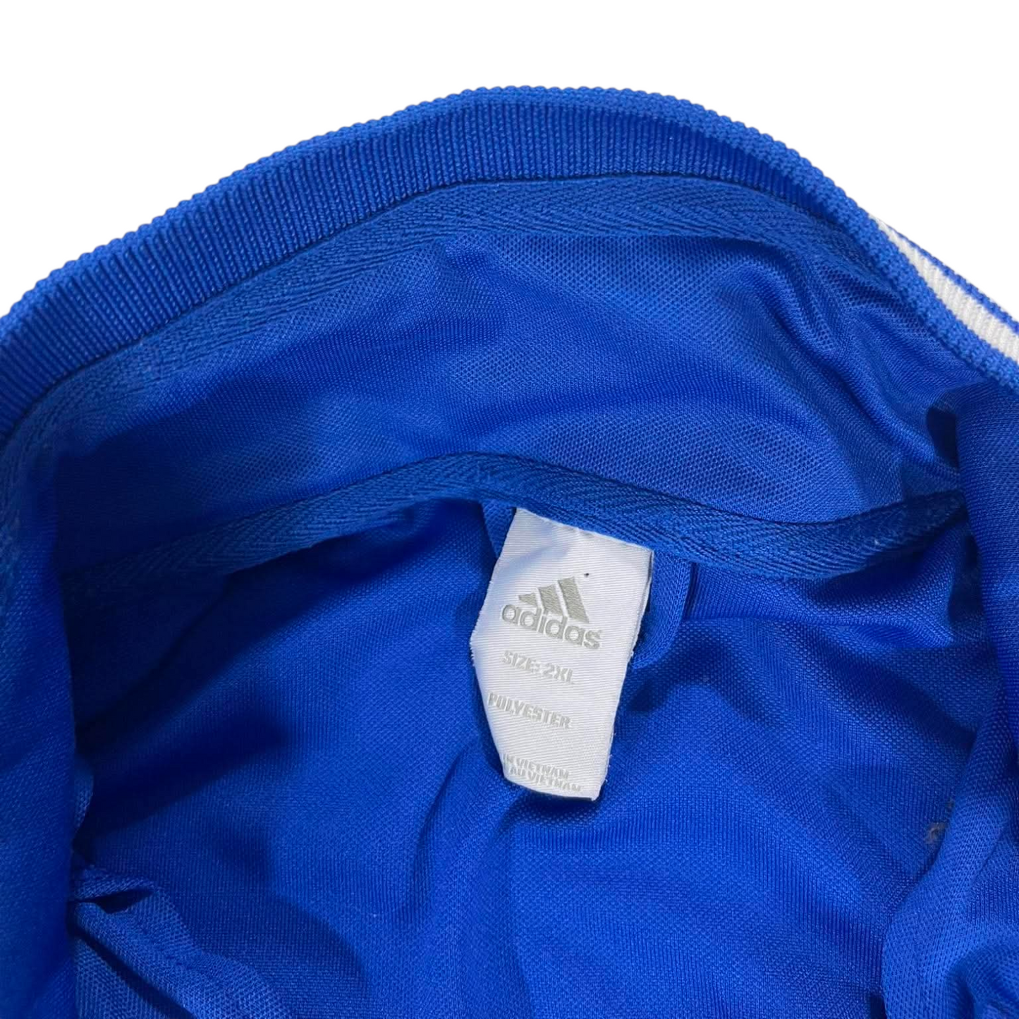 ADIDAS CHELSEA FC BLUE JACKET (XL)